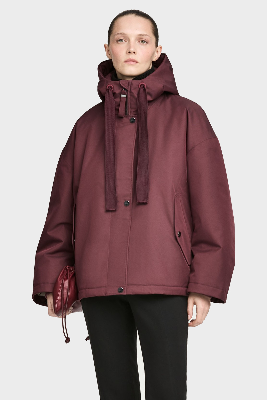 G-LAB Rosie Jacket in Burgundy