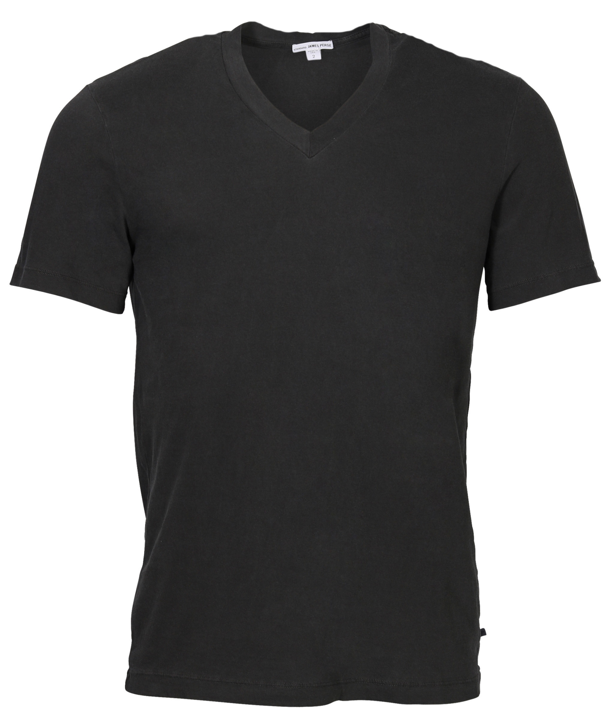 James Perse T-Shirt V-Neck Carbon