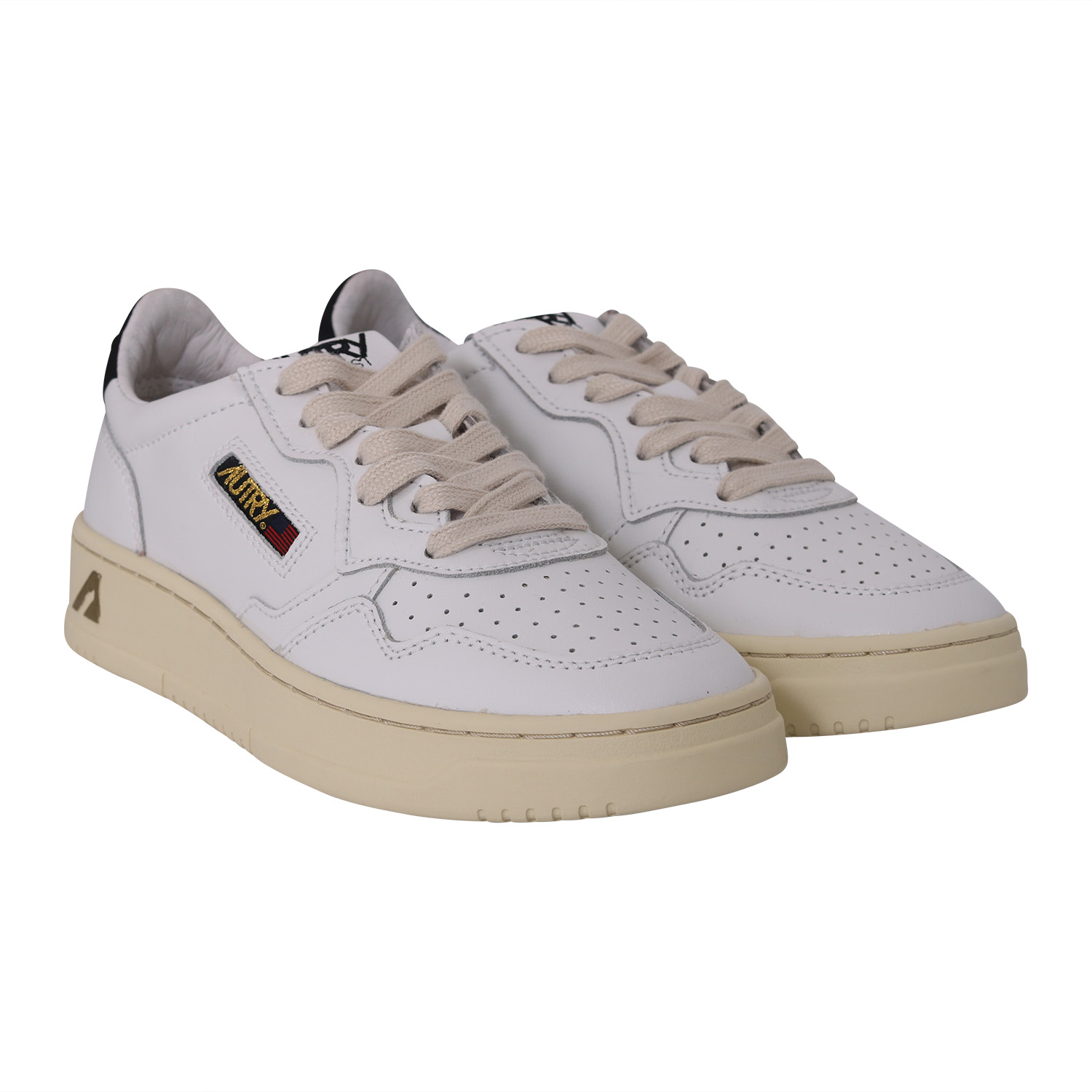Autry Action Shoes Goldclub White