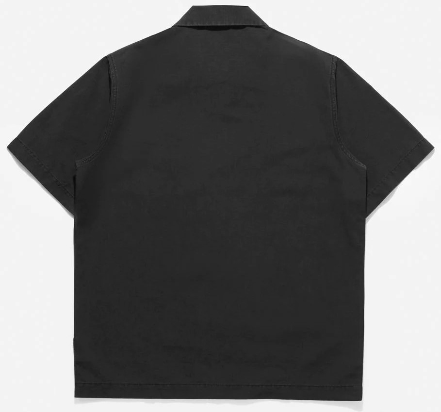 MAHARISHI 4325 Camp Collar Shirt in Navy M