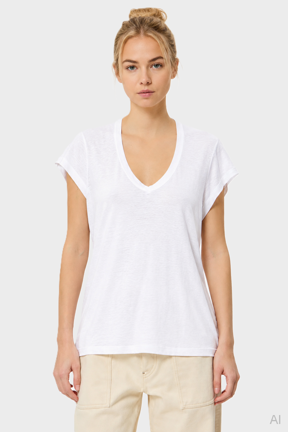 ISABEL MARANT ÉTOILE Zankou T-Shirt in White