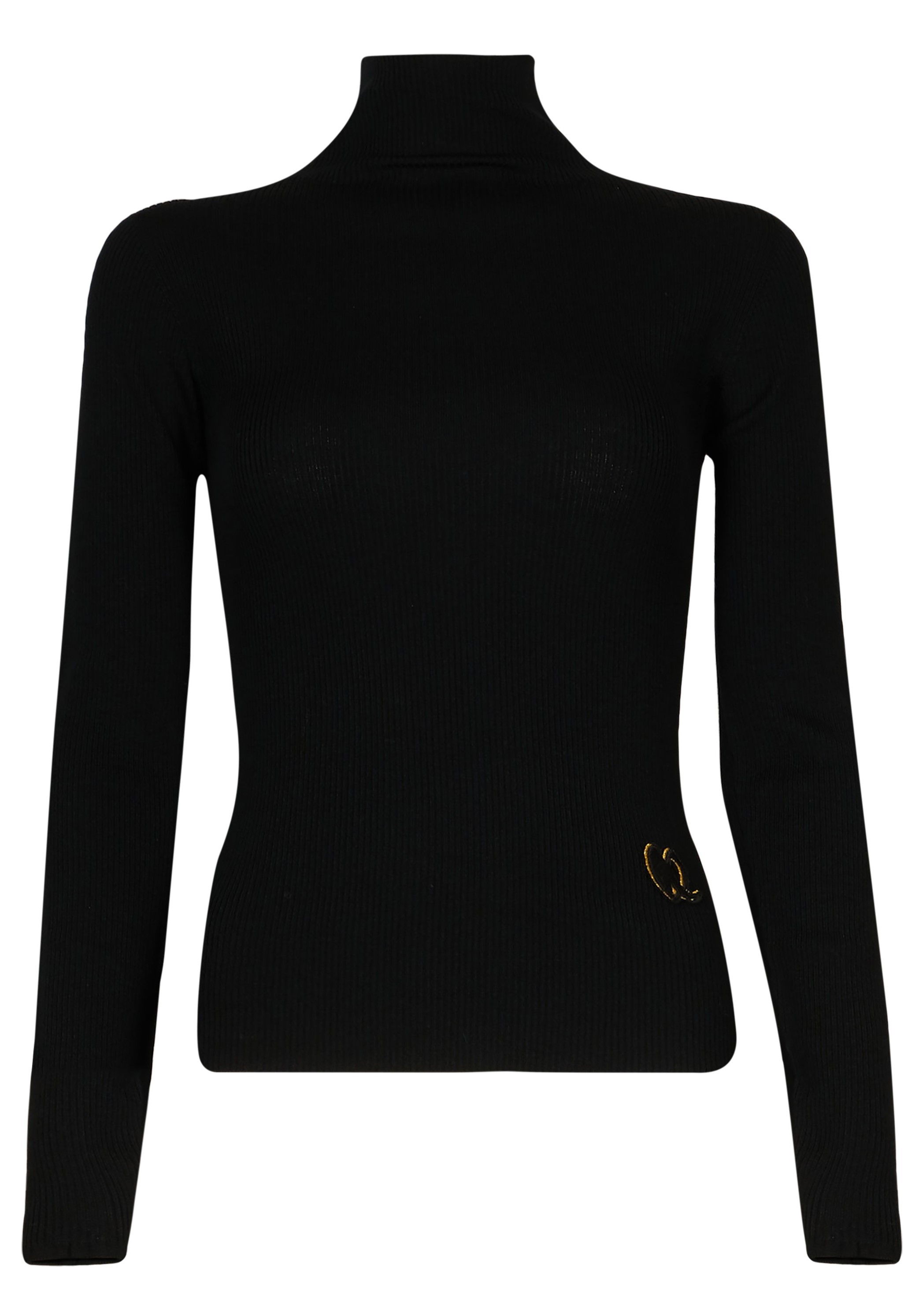 Lala Berlin Turtle Neck Jumper Beckster in Black