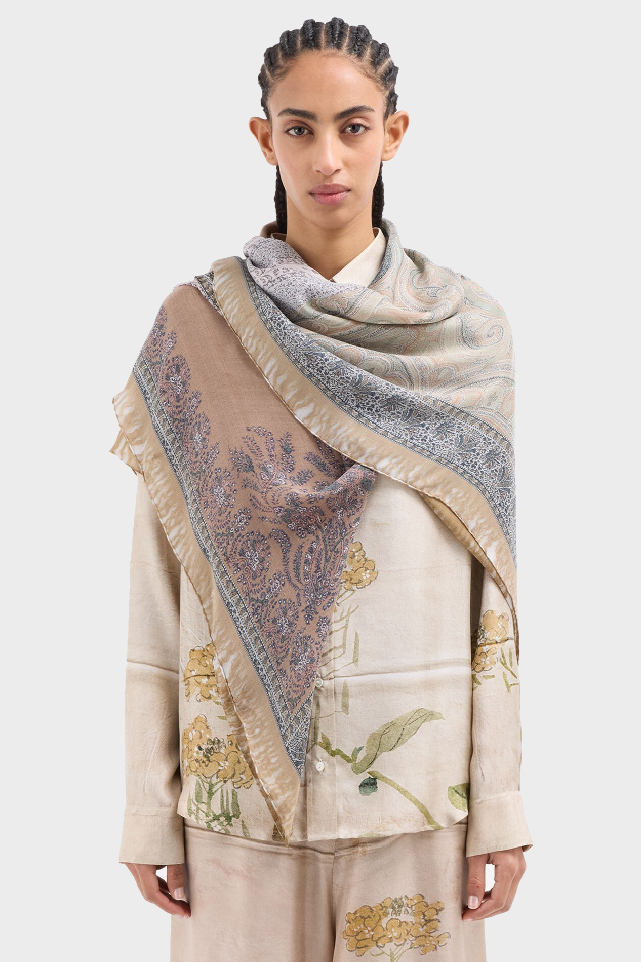 PIERRE-LOUIS MASCIA Silk Scarf