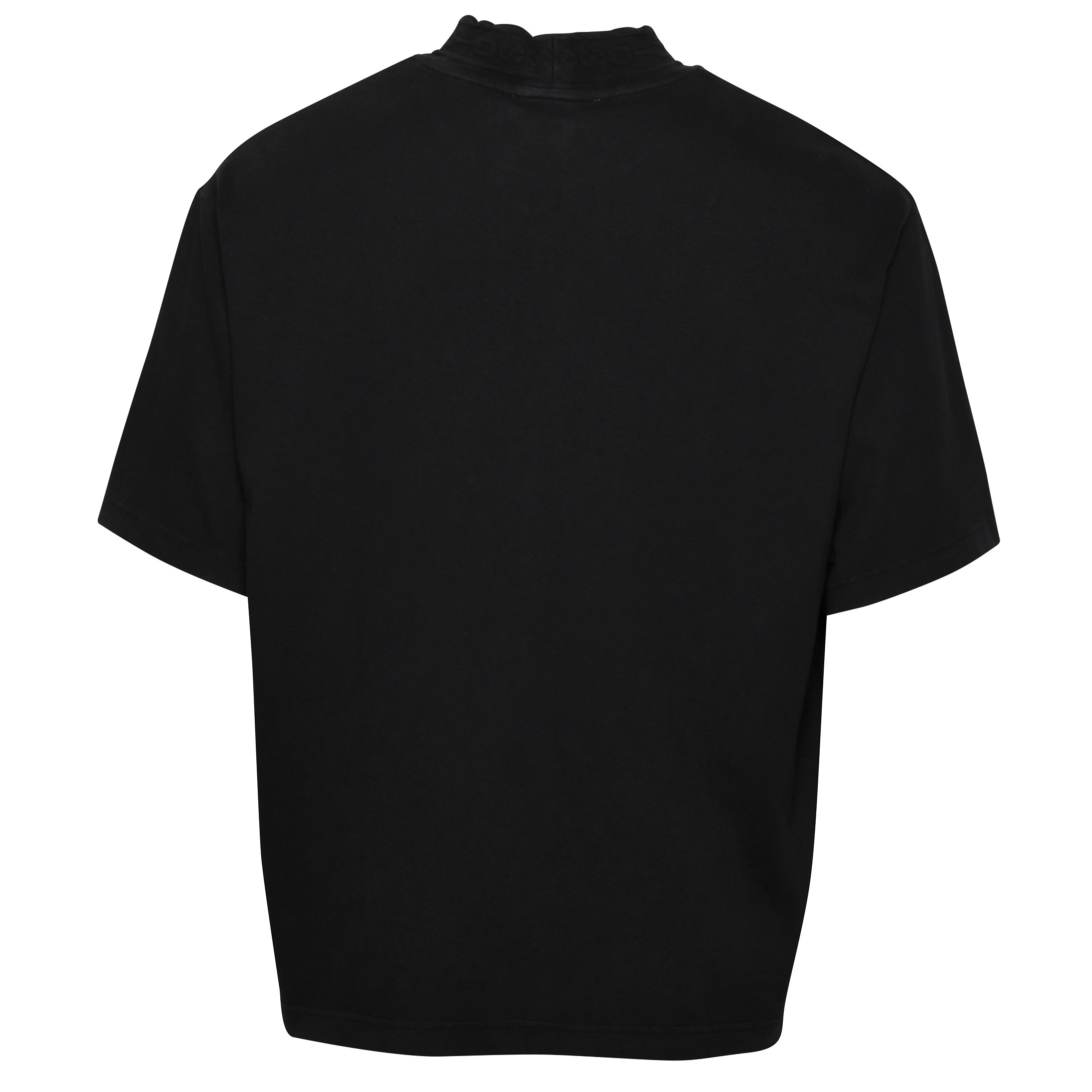 Acne Studios Loose Fit Logo Tape T-Shirt in Black S