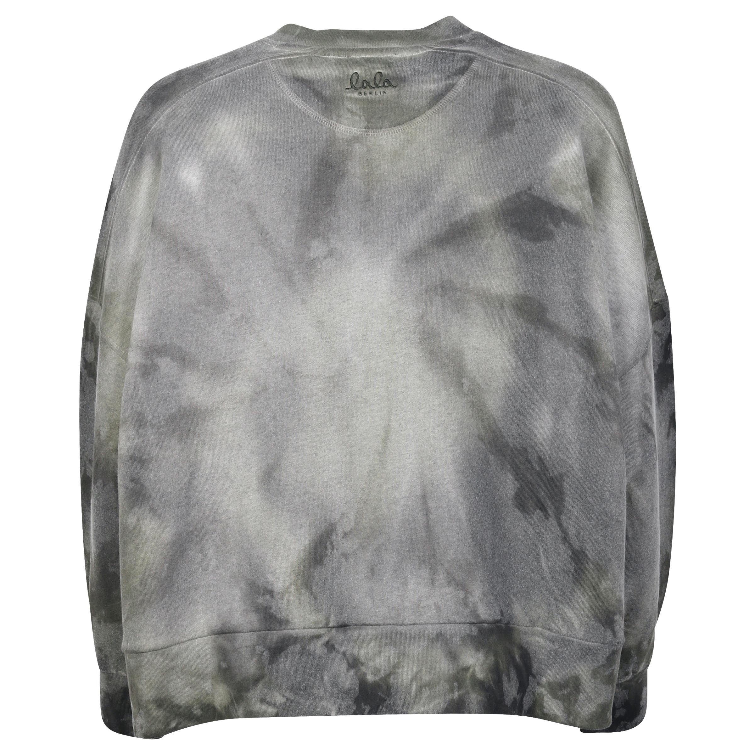 Lala Berlin Sweatshirt Izaya tie dye Olive Tiedie