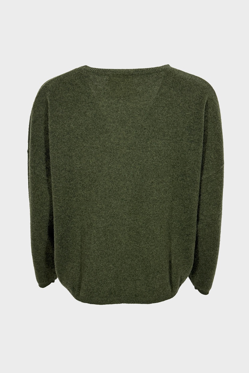 ABSOLUT CASHMERE Round Sweater in Forest