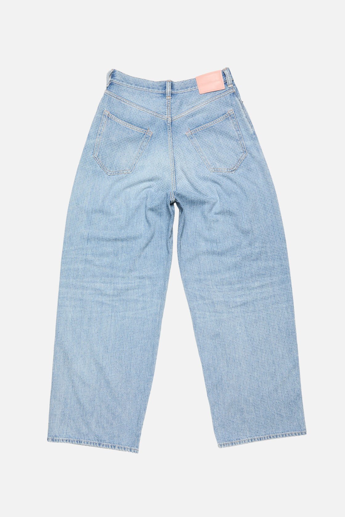 ACNE STUDIOS 2023 Baggy Fit Jeans with Rhinestones