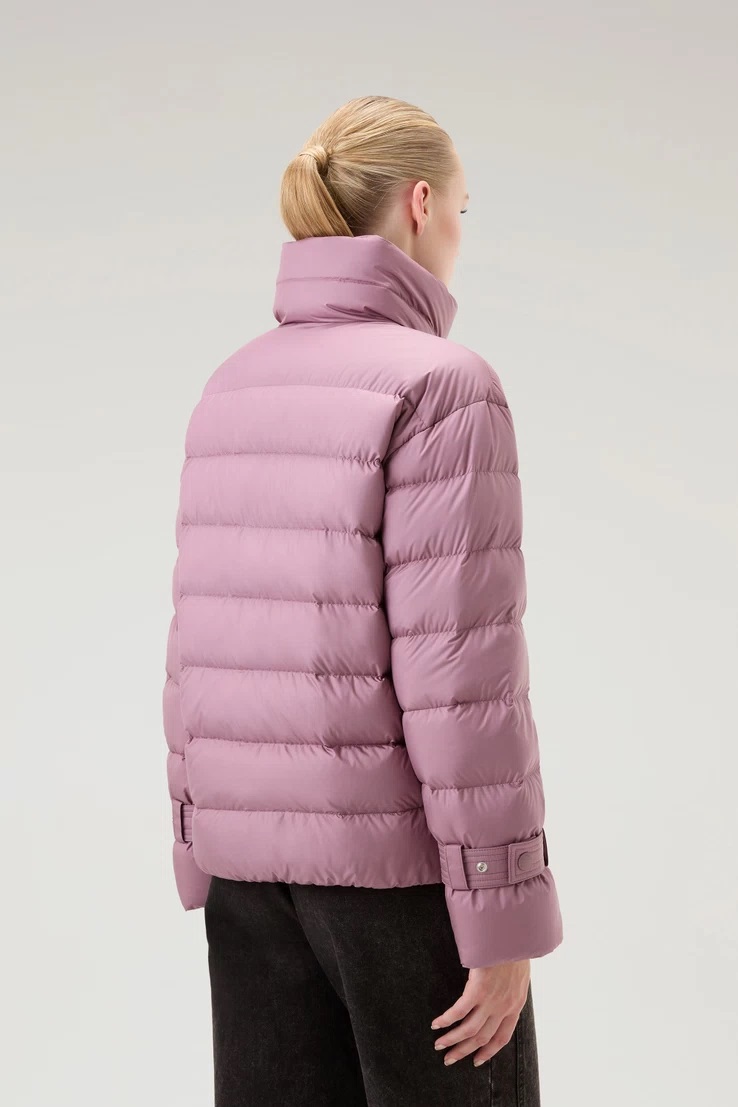 WOOLRICH Ellis Light Down Jacket in Amethyst XS WOOLRICH Ellis Light Down Jacket in Amethyst M