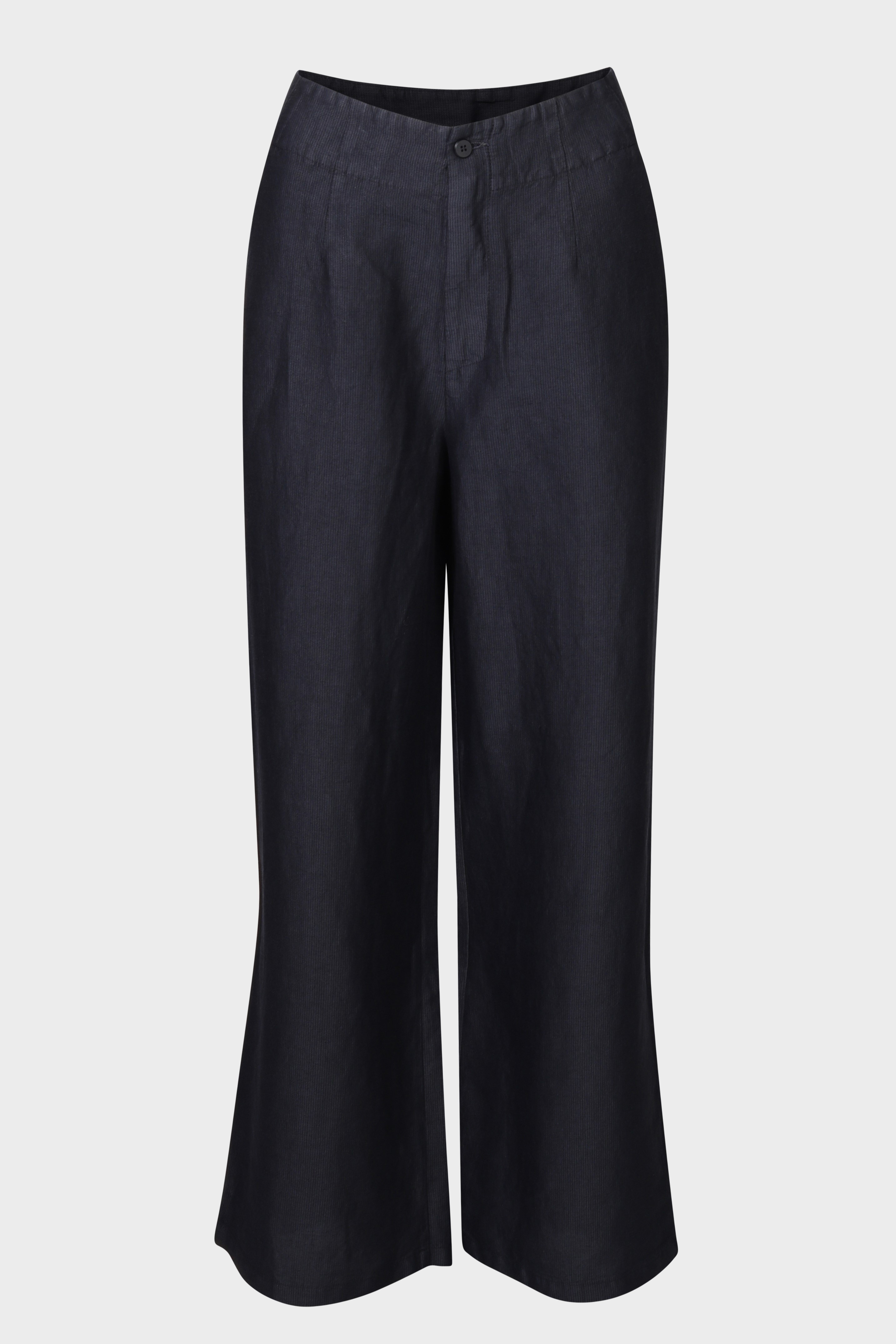 TRANSIT PAR SUCH Wide Leg Pant in Navy Blue