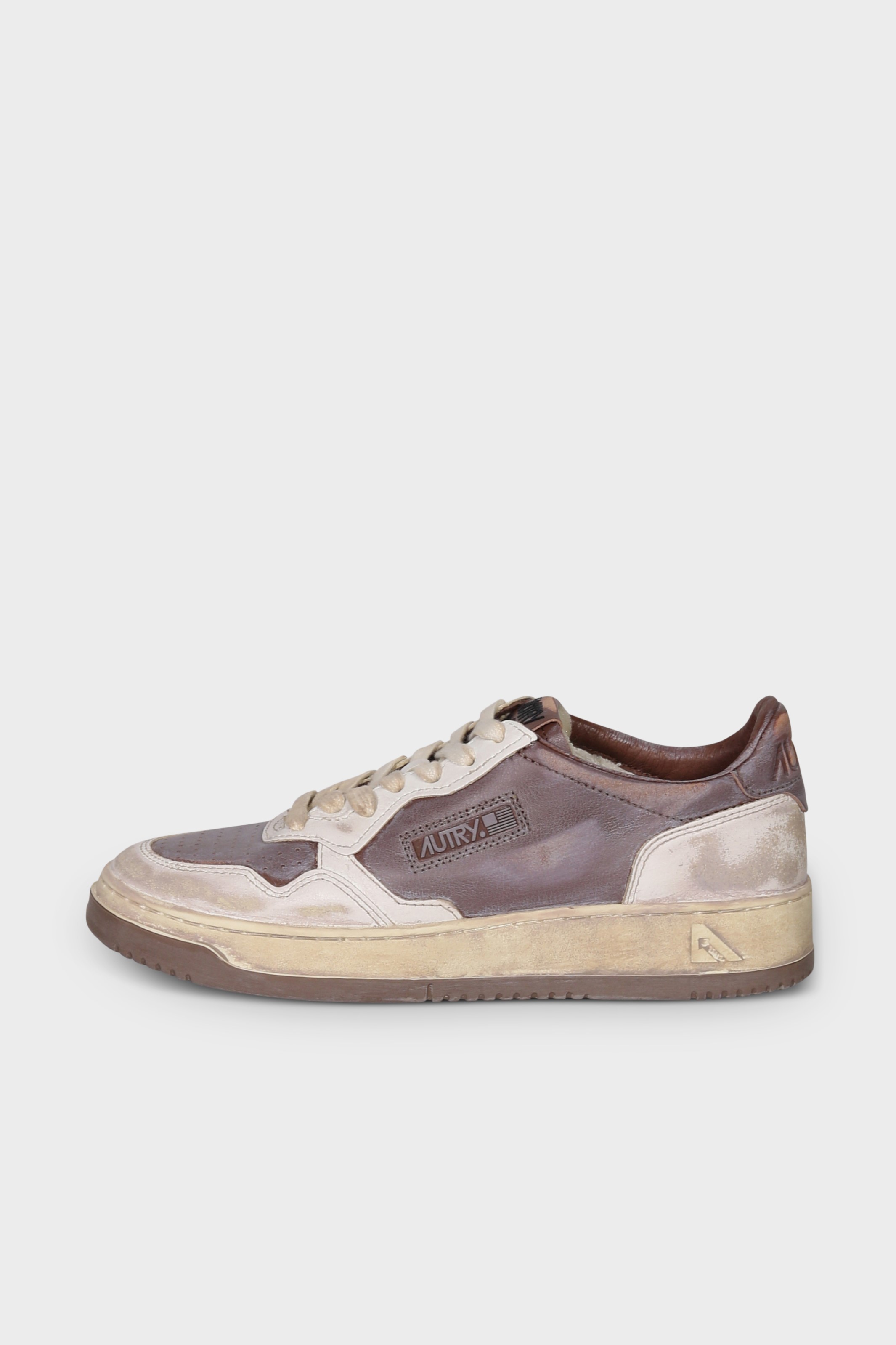 AUTRY ACTION SHOES Super Vintage Low Sneaker Mud/Patrige 47