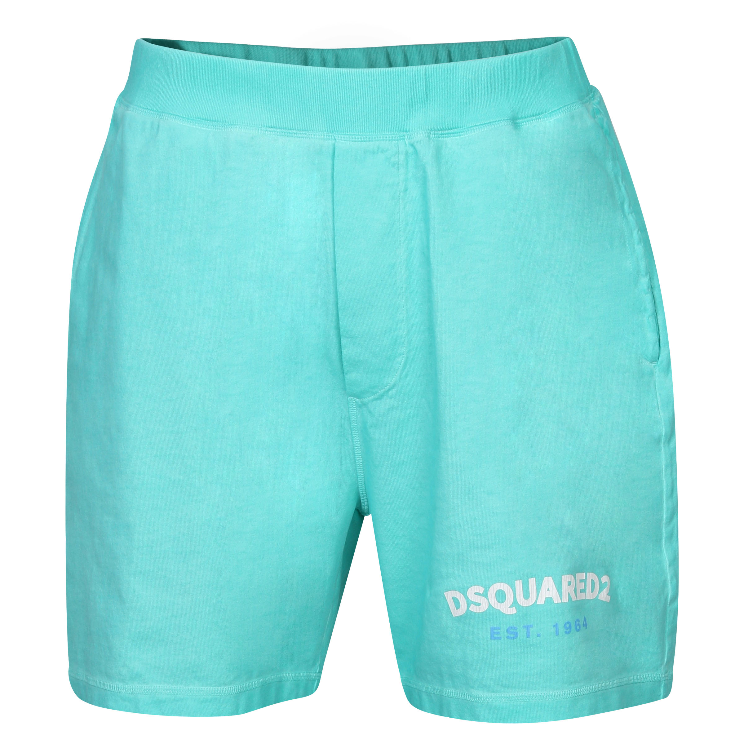 Dsquared Sweat Short Turquoise Printed