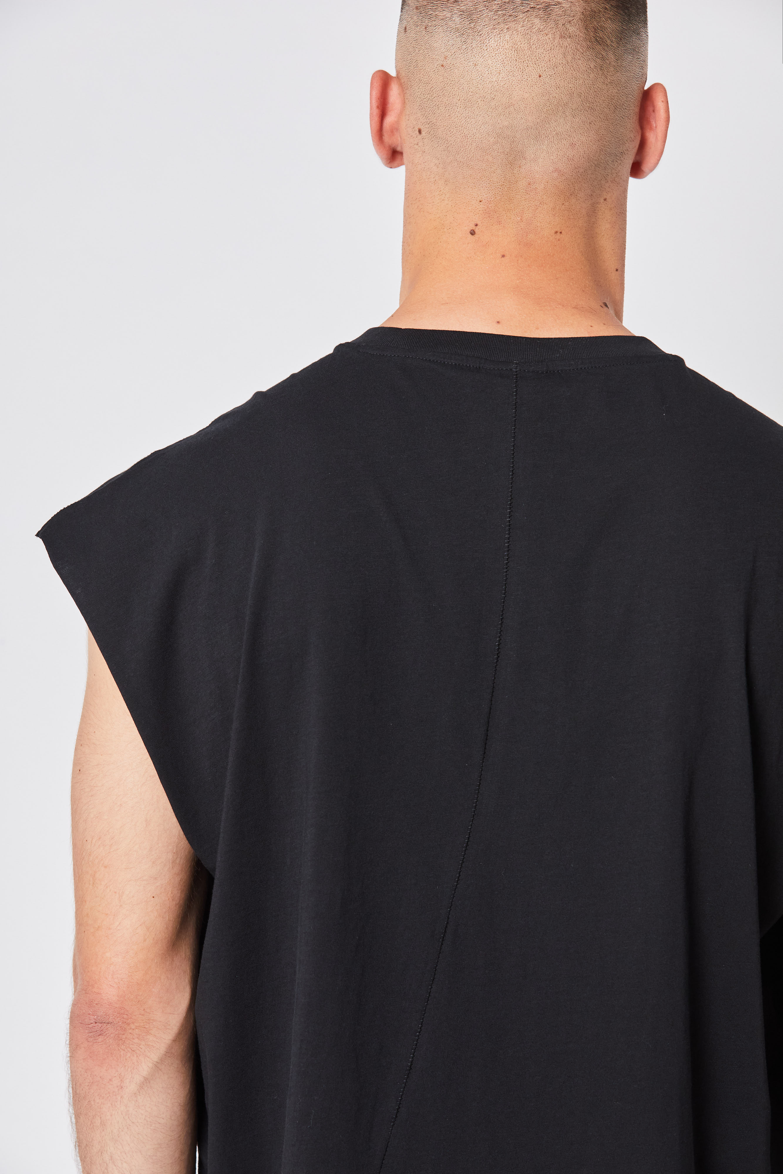 Thom Krom Oversize Muscle Tee in Black