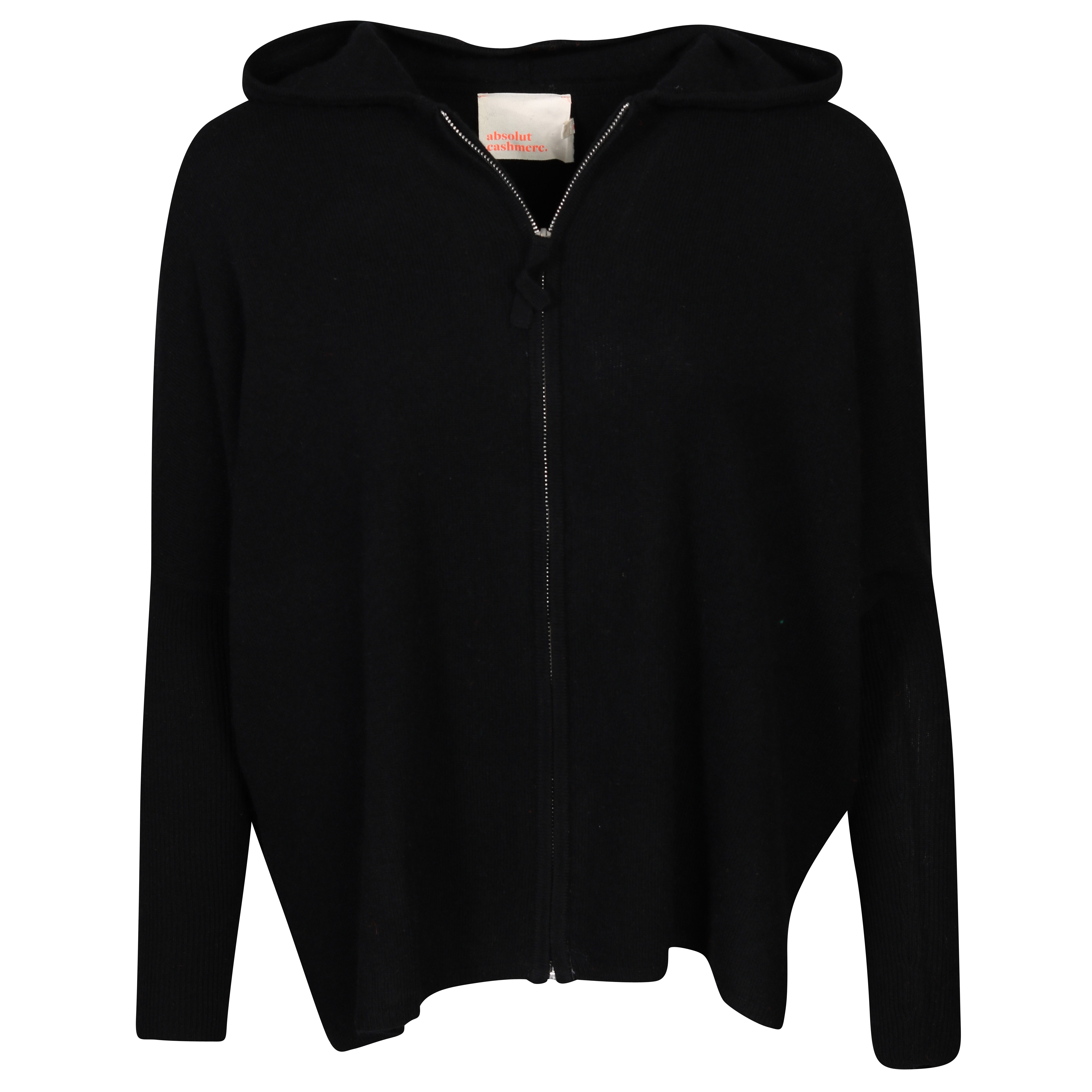 Absolut Cashmere Lilly Zip Hoodie in Noir
