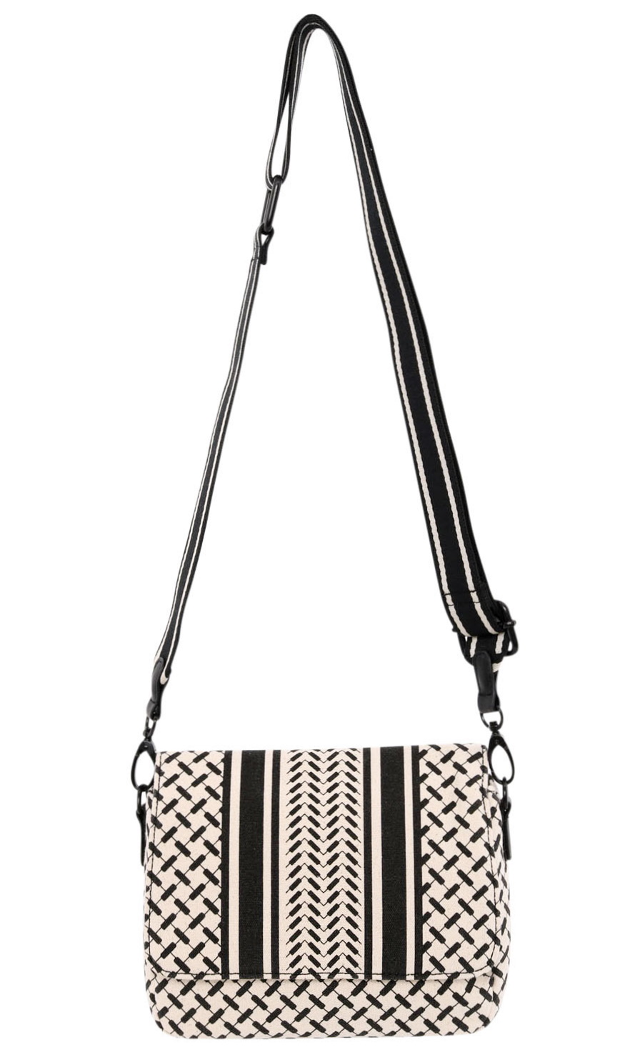 Lala Berlin Crossbody Annabella Kufiya Offwhite/Black