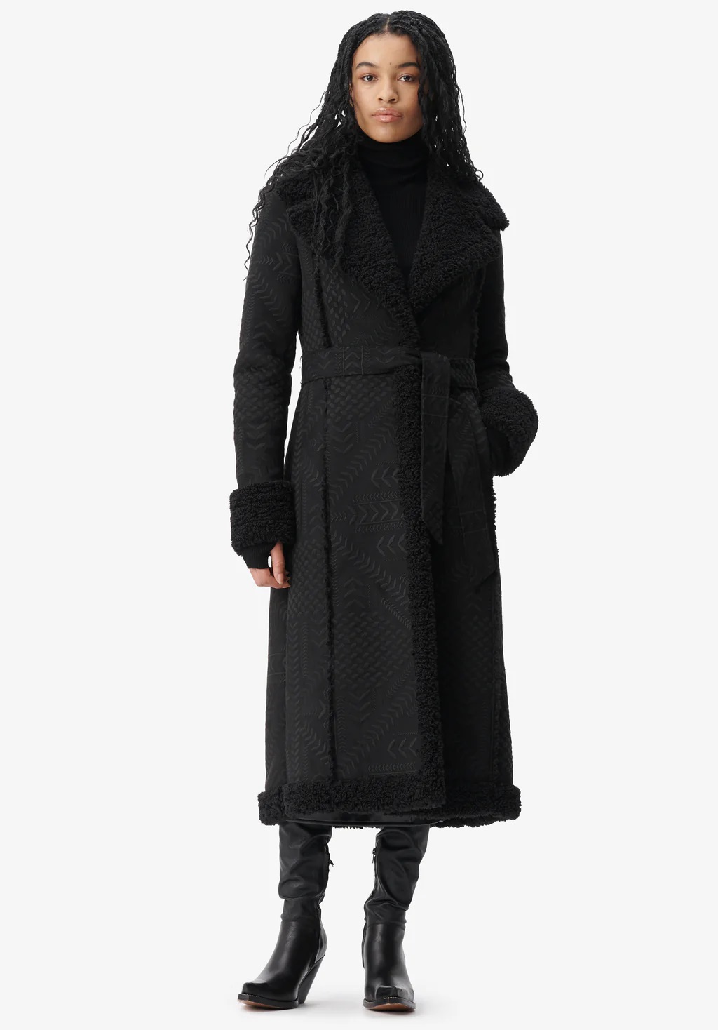 LALA BERLIN Coat Osia in Heritage Star