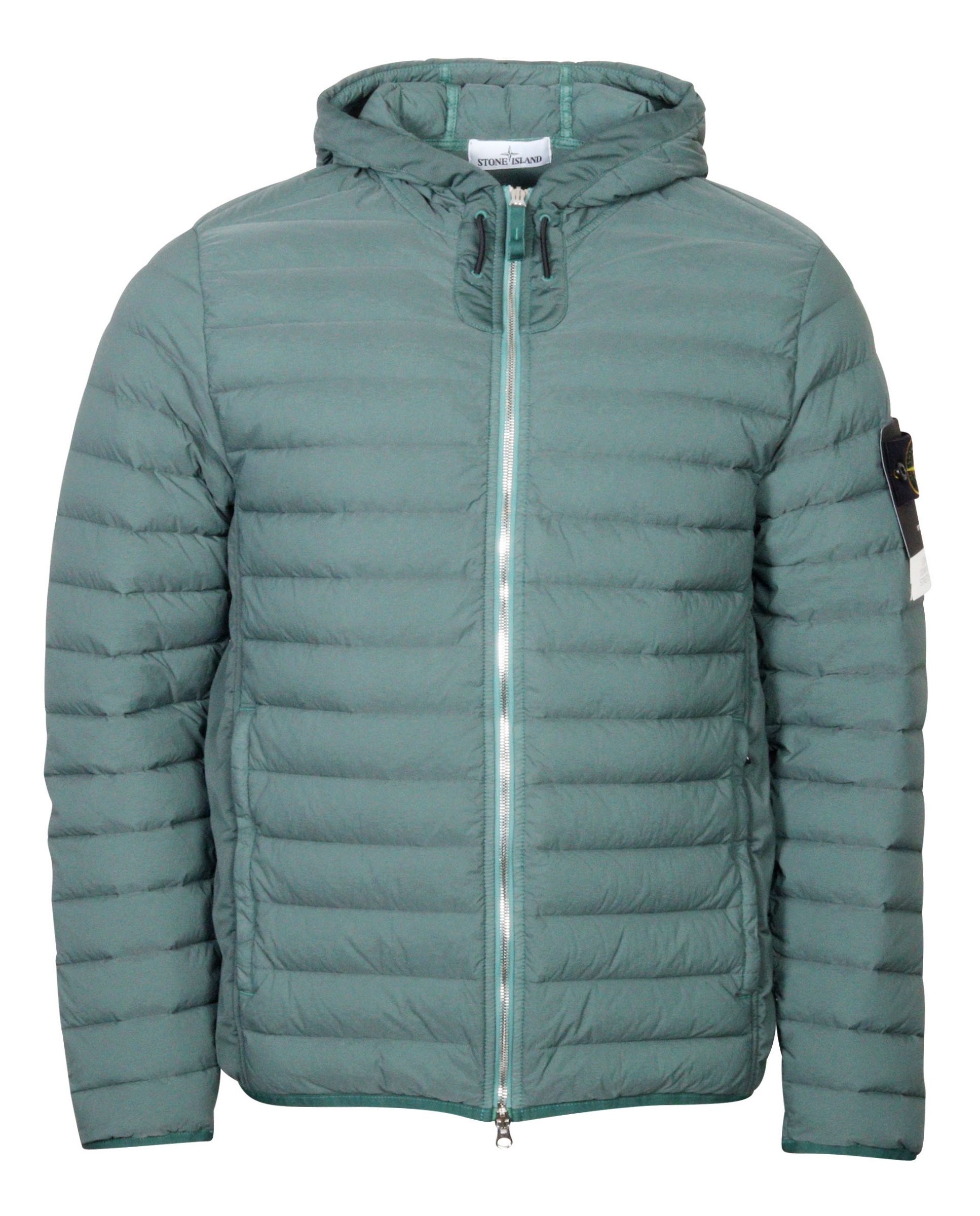 Stone Island Real Down Jacket Petrol