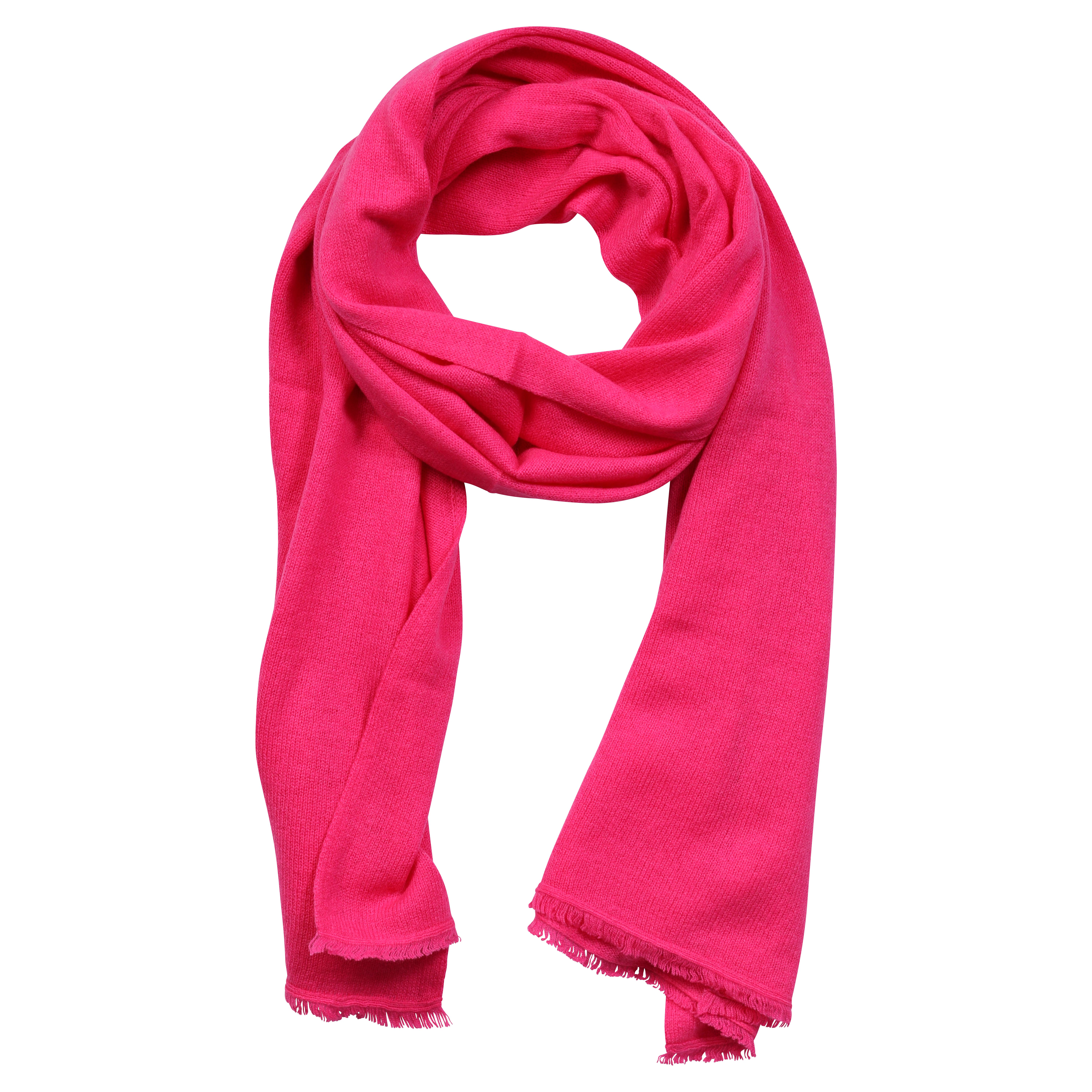 Flona Cashmere Scarf in Pink