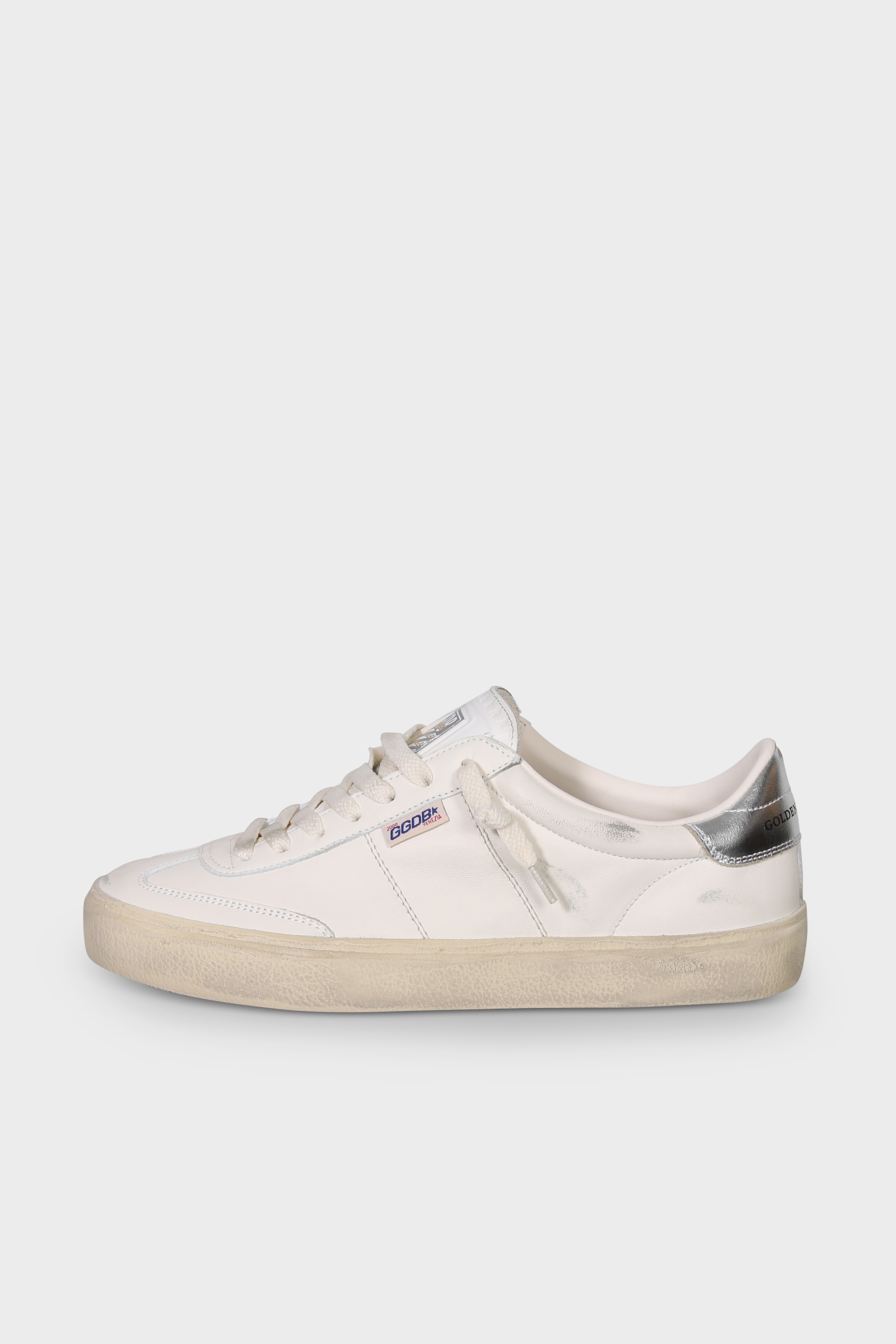 GOLDEN GOOSE Soul-Star Nappa in White/Silver GOLDEN GOOSE Soul-Star Nappa in White/Silver