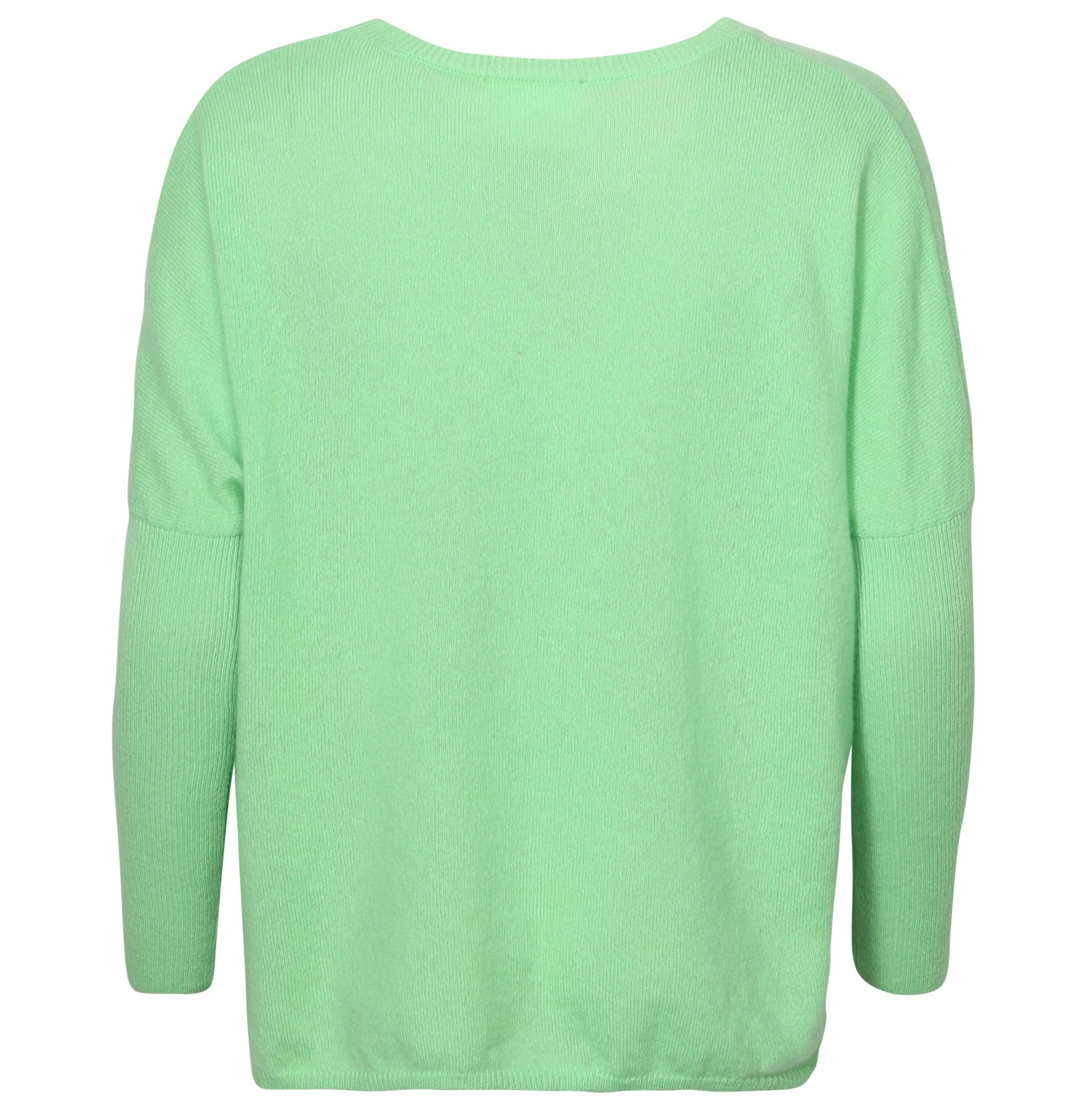 ABSOLUT CASHMERE Poncho Sweater Astrid in Light Green M