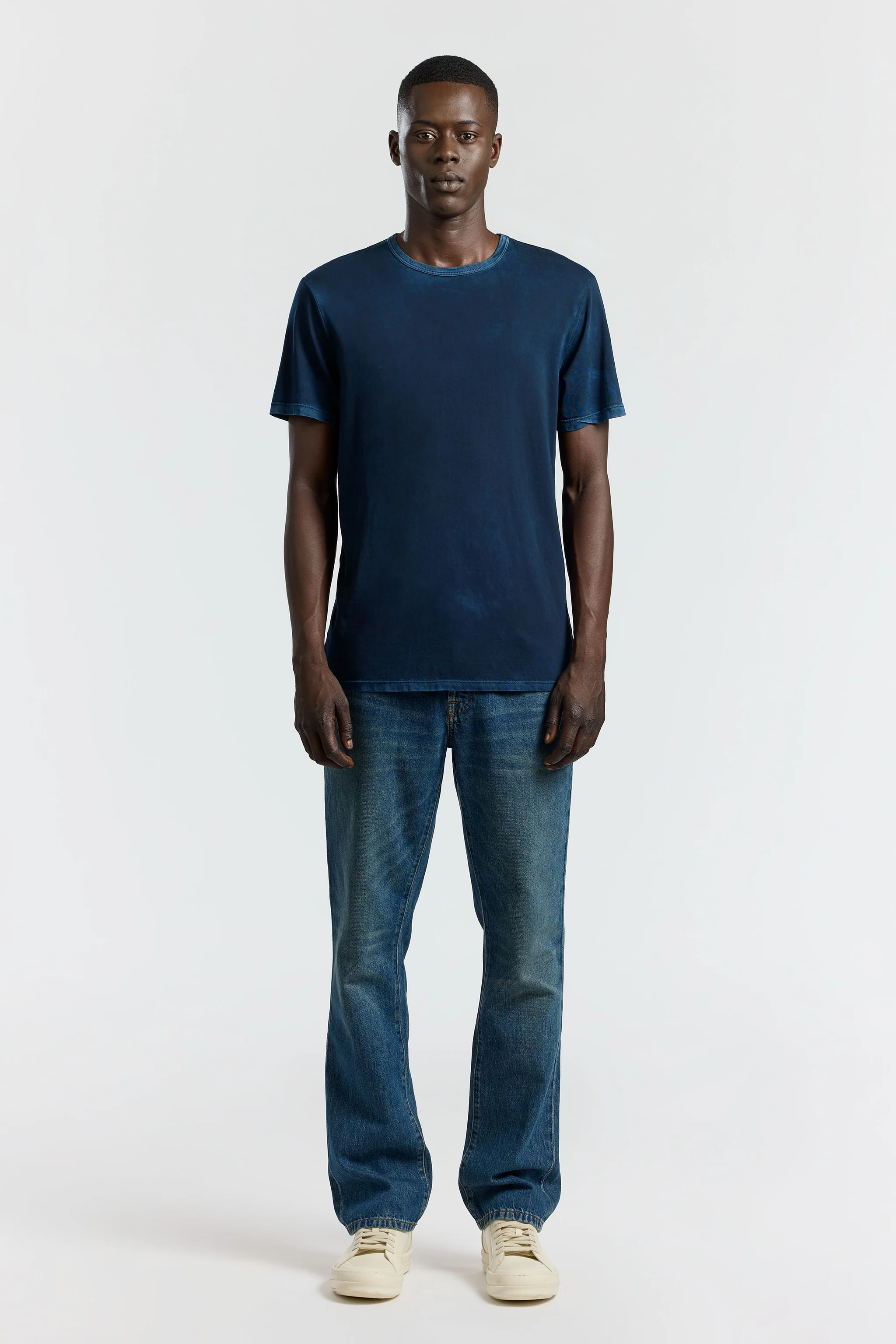 COTTON CITIZEN Classic Crewneck T-Shirt in Vintage Navy