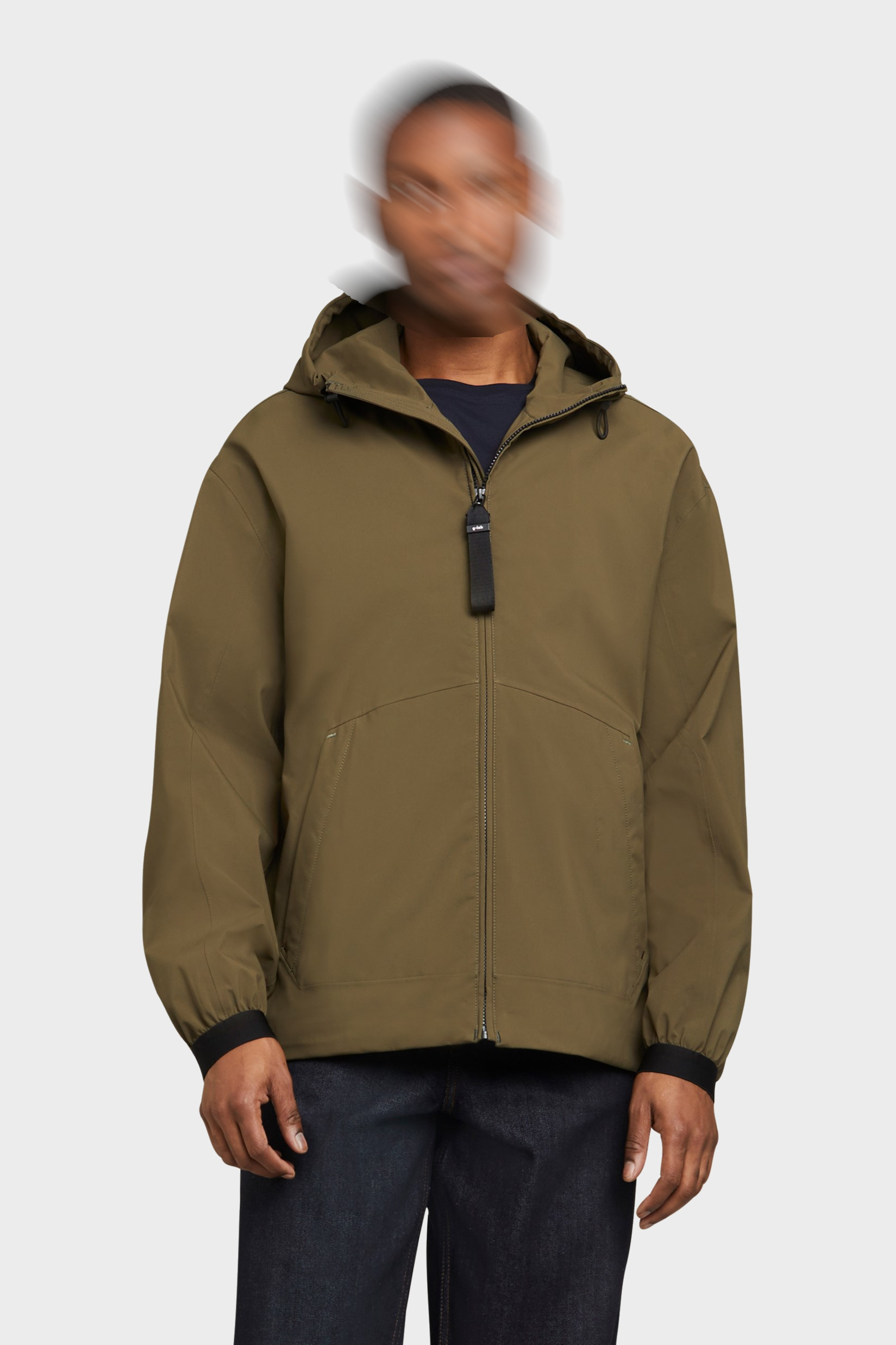 G-LAB Waterproof Light Jacket Pace in Olive