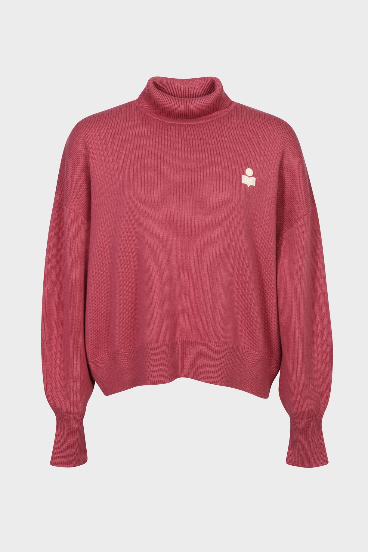 ISABEL MARANT ÉTOILE Nasha Turtleneck Knit Pullover in Antik Pink ISABEL MARANT ÉTOILE Nasha Turtleneck Knit Pullover in Antik Pink