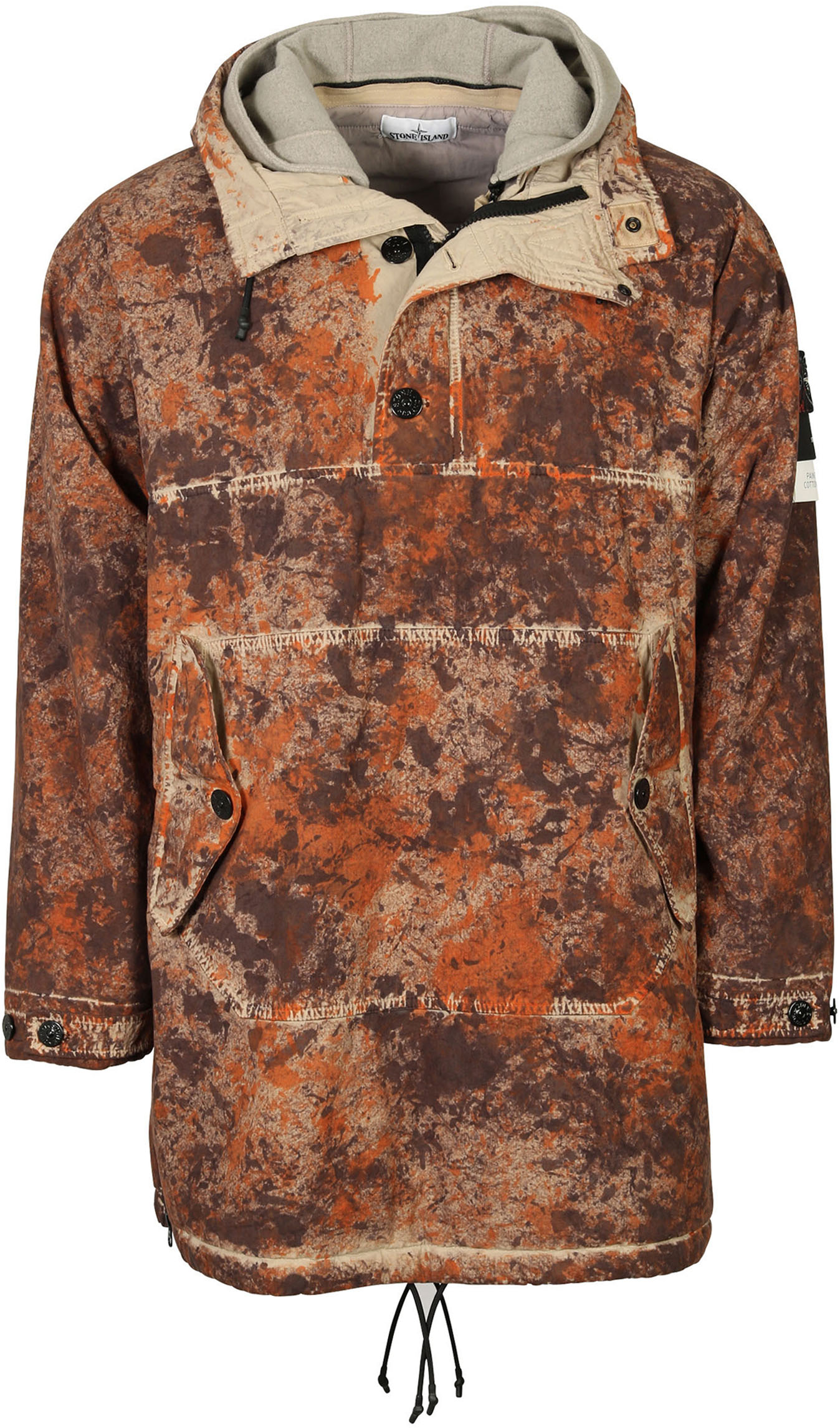 Stone Island Jacket Paintball Unique Print