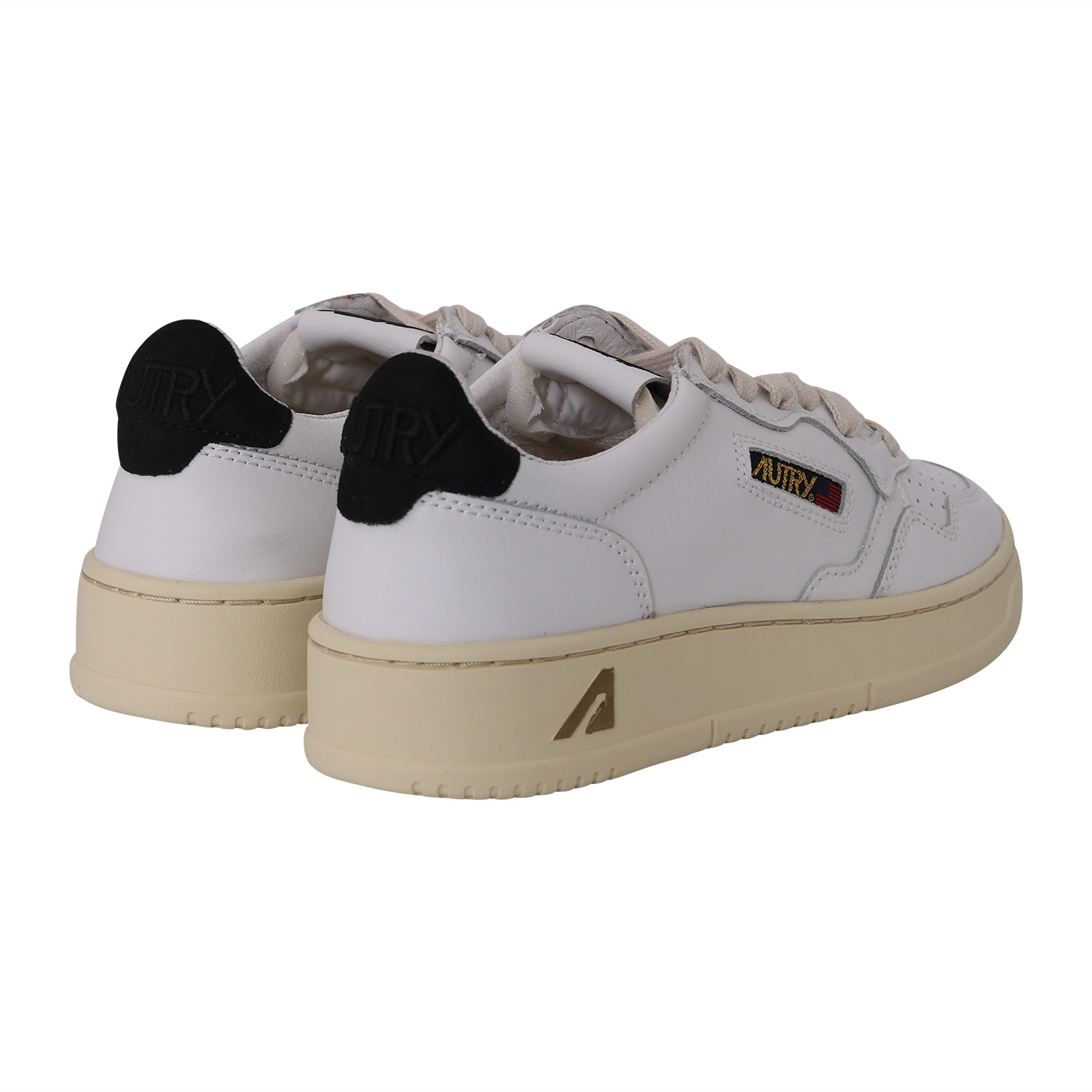Autry Action Shoes Goldclub White