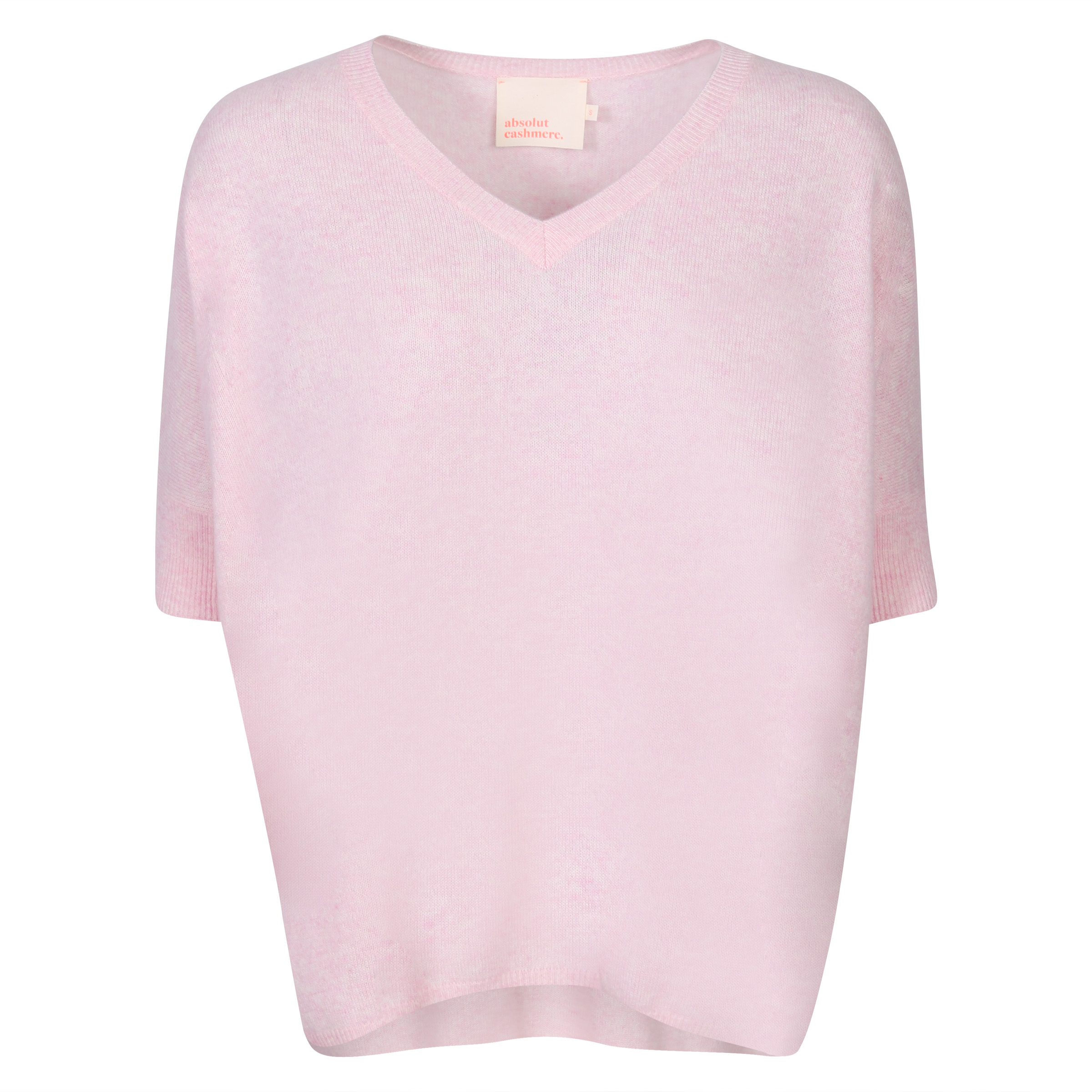 Absolut Cashmere Oversized Sweater Kate Light Pink Melange