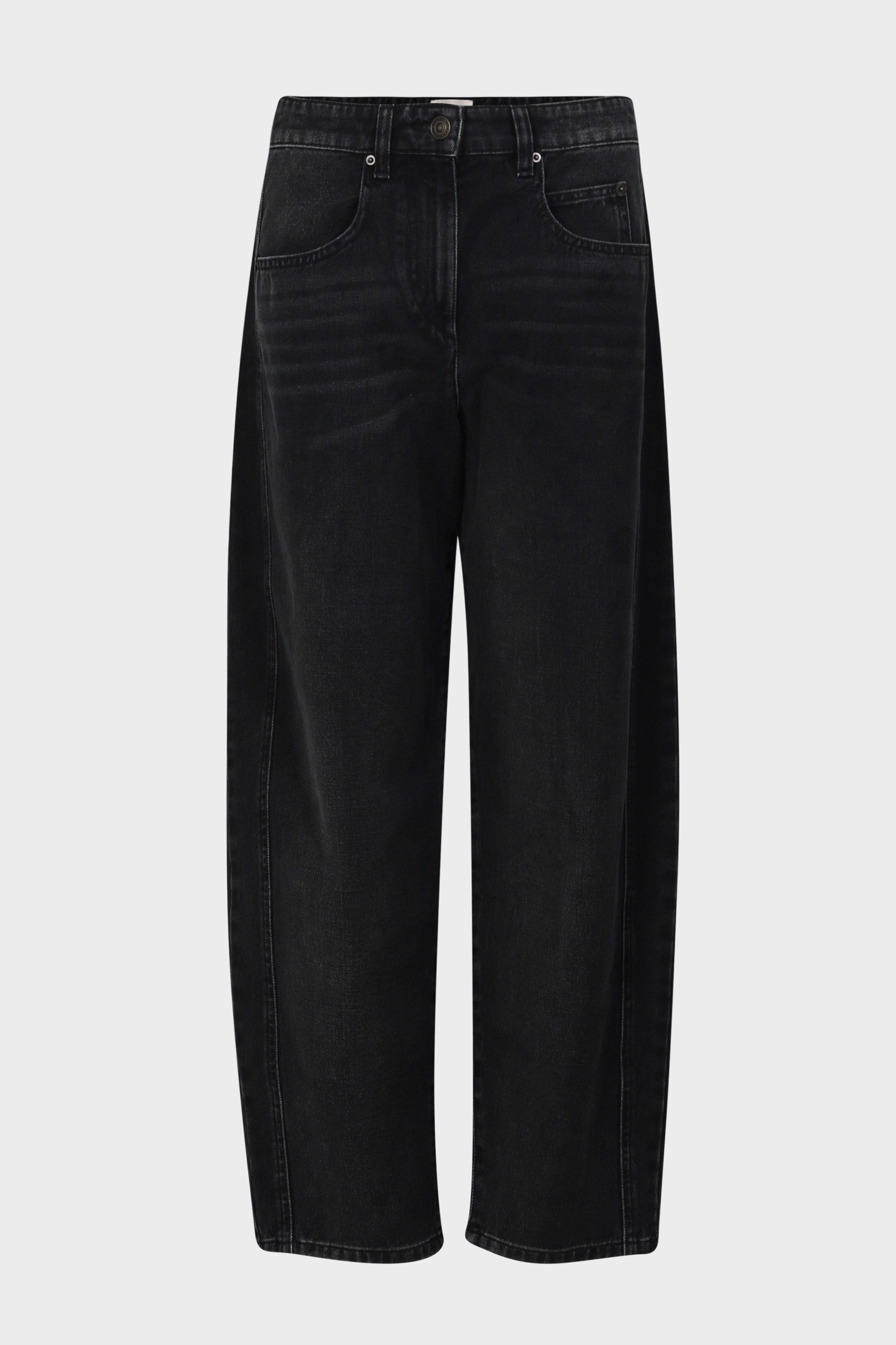 ISABEL MARANT ÉTOILE Loose Fit Jeans in Faded Black