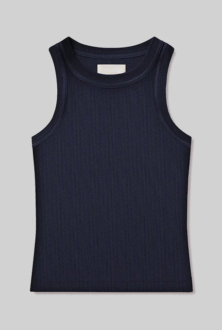 CITIZENS OF HUMANITY Isabel Tank Top in Navy L