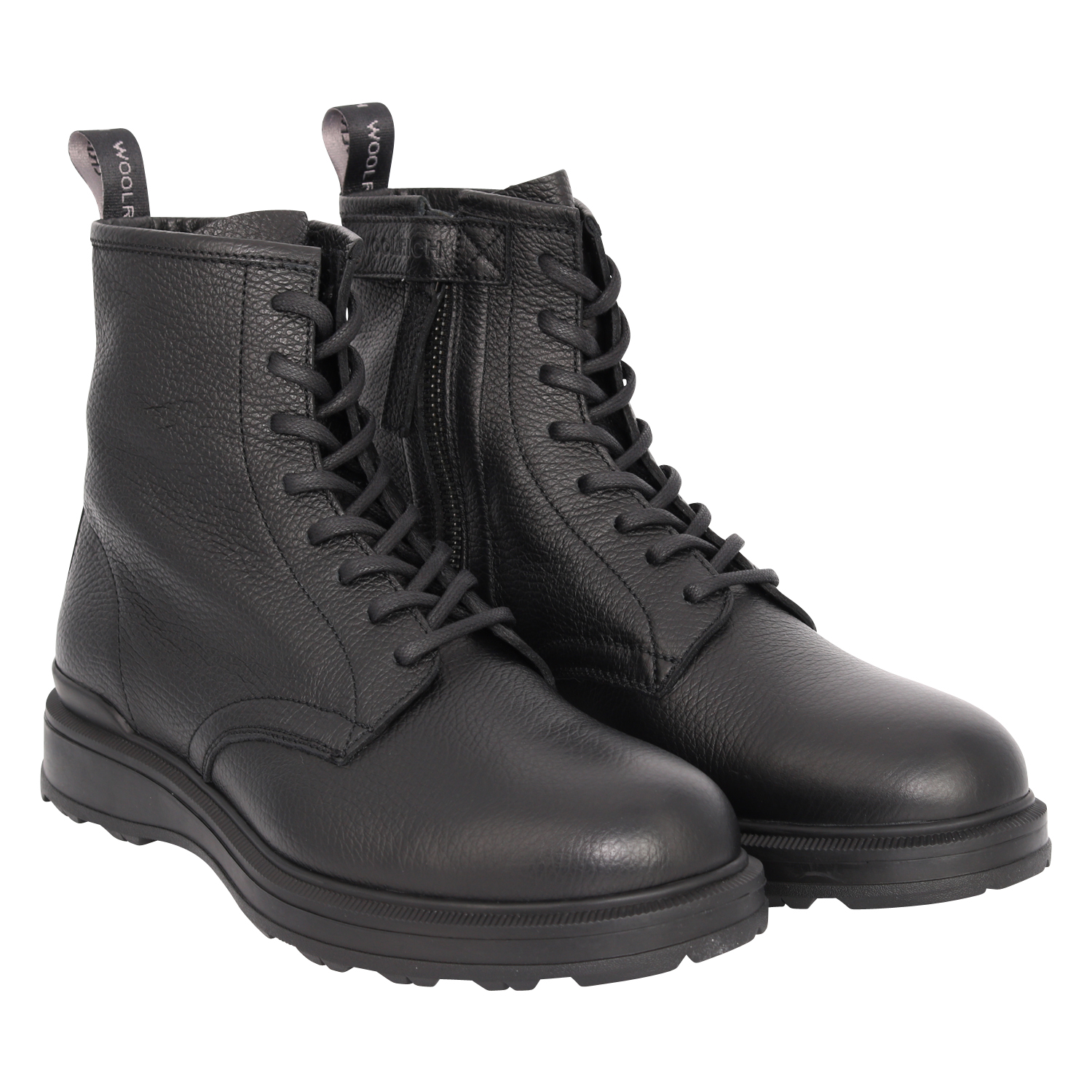 Woolrich Combat City Boots Blubber Black