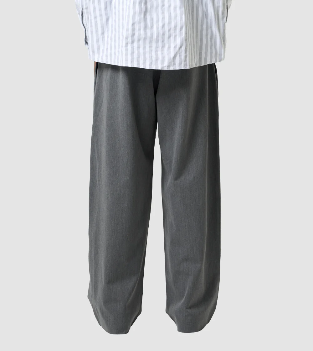 PERPLEX Pleated Pants in Grey