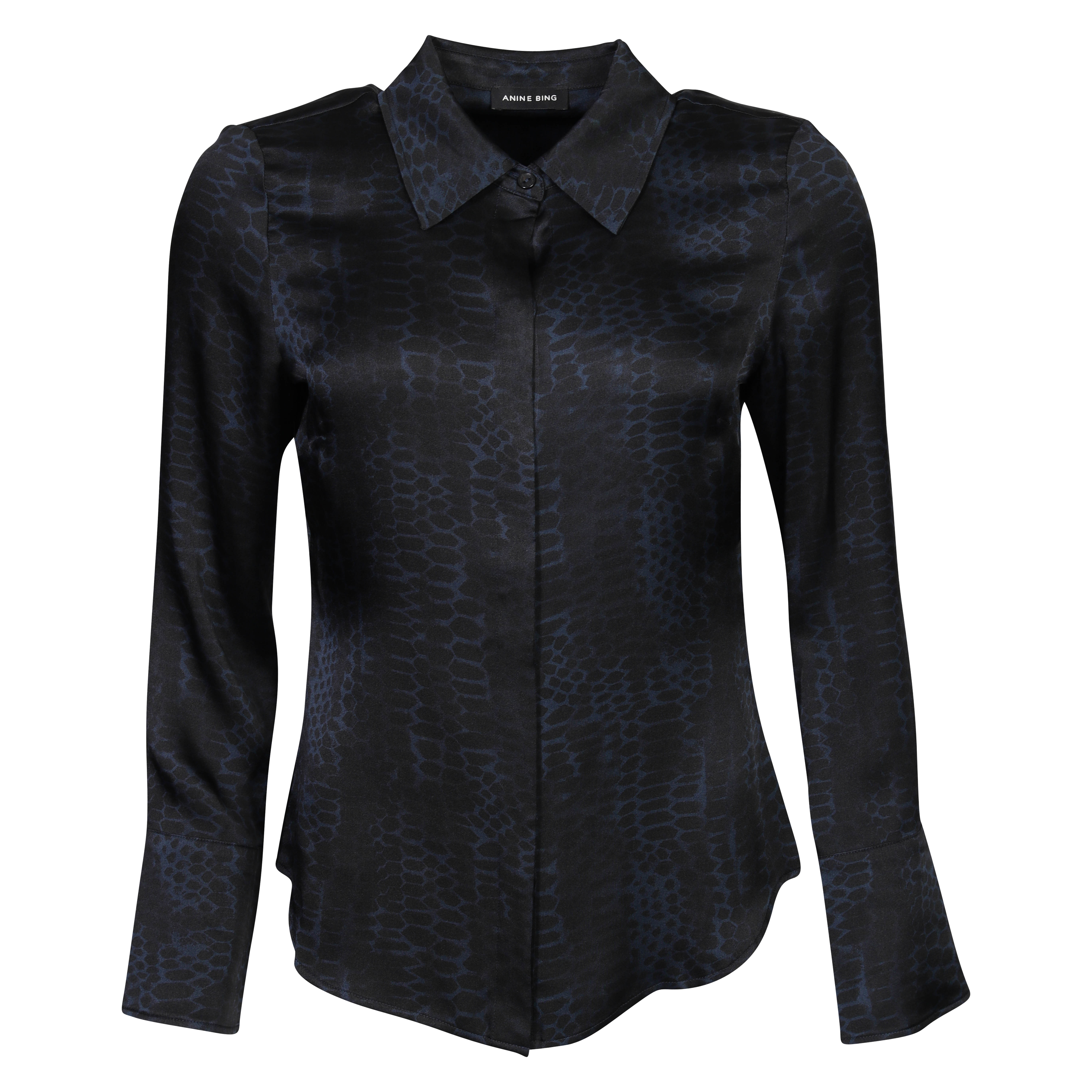 Anine Bing Neo Shirt in Python Print