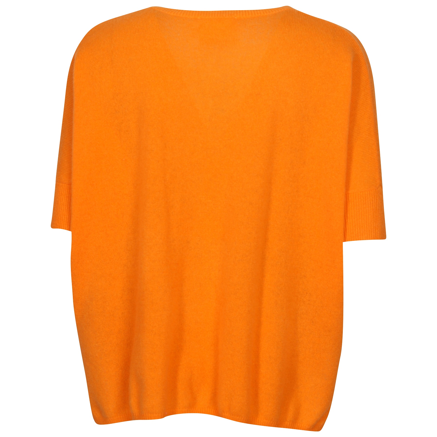 Absolut Cashmere Poncho Kate in Orange L