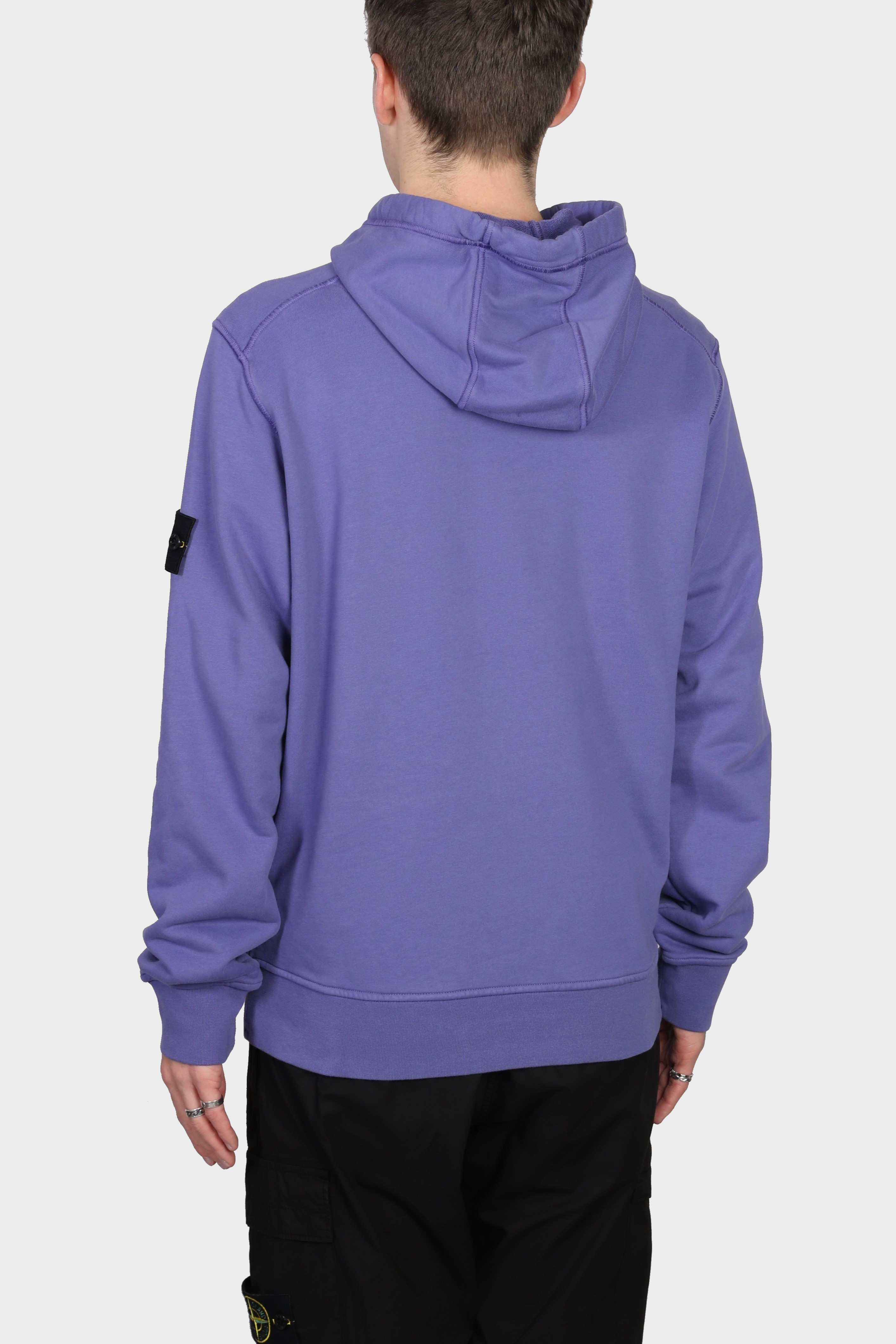 STONE ISLAND Sweat Hoodie in Lilac L