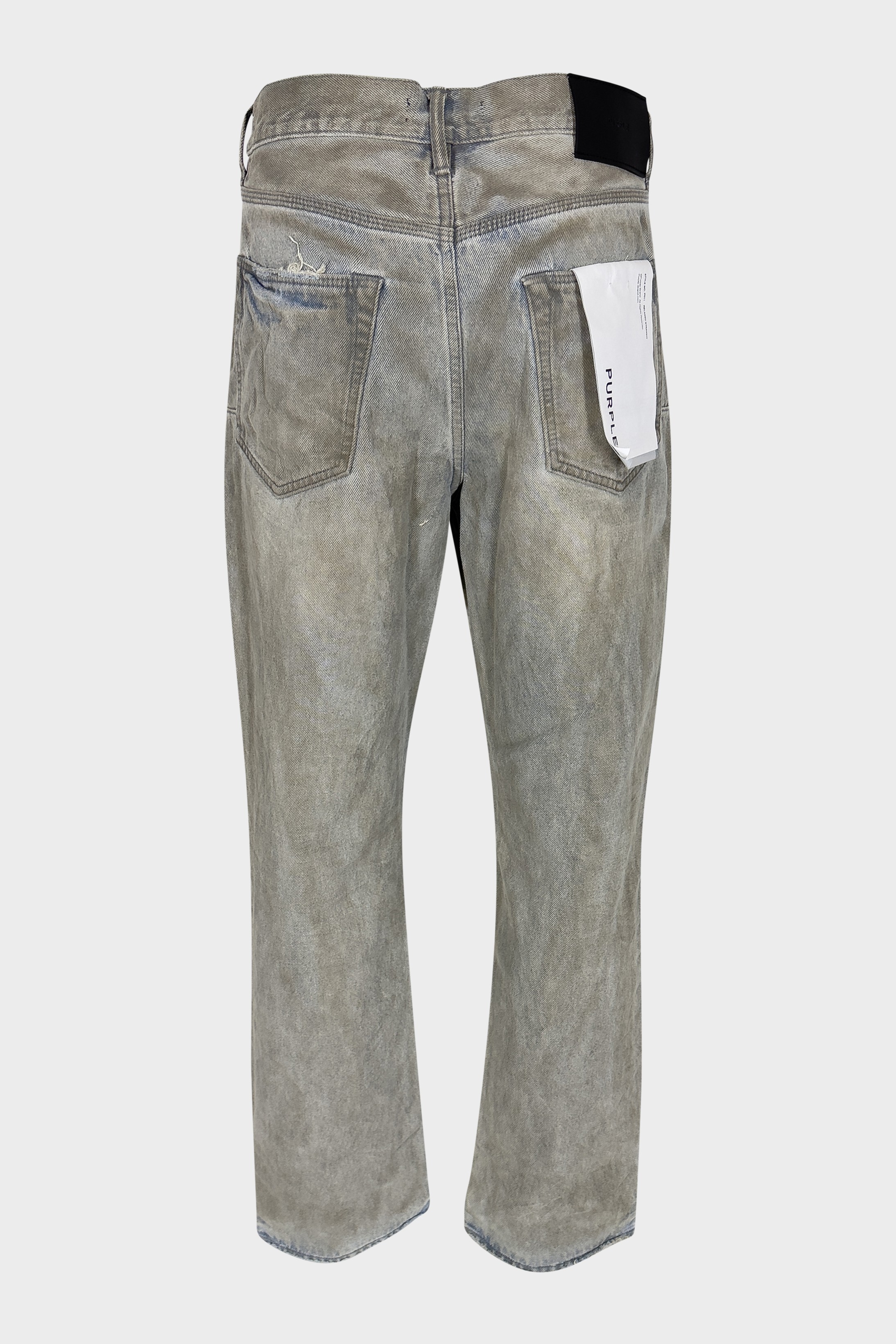 PURPLE-BRAND Straight Leg Jeans P011 in Dirty Light Indigo