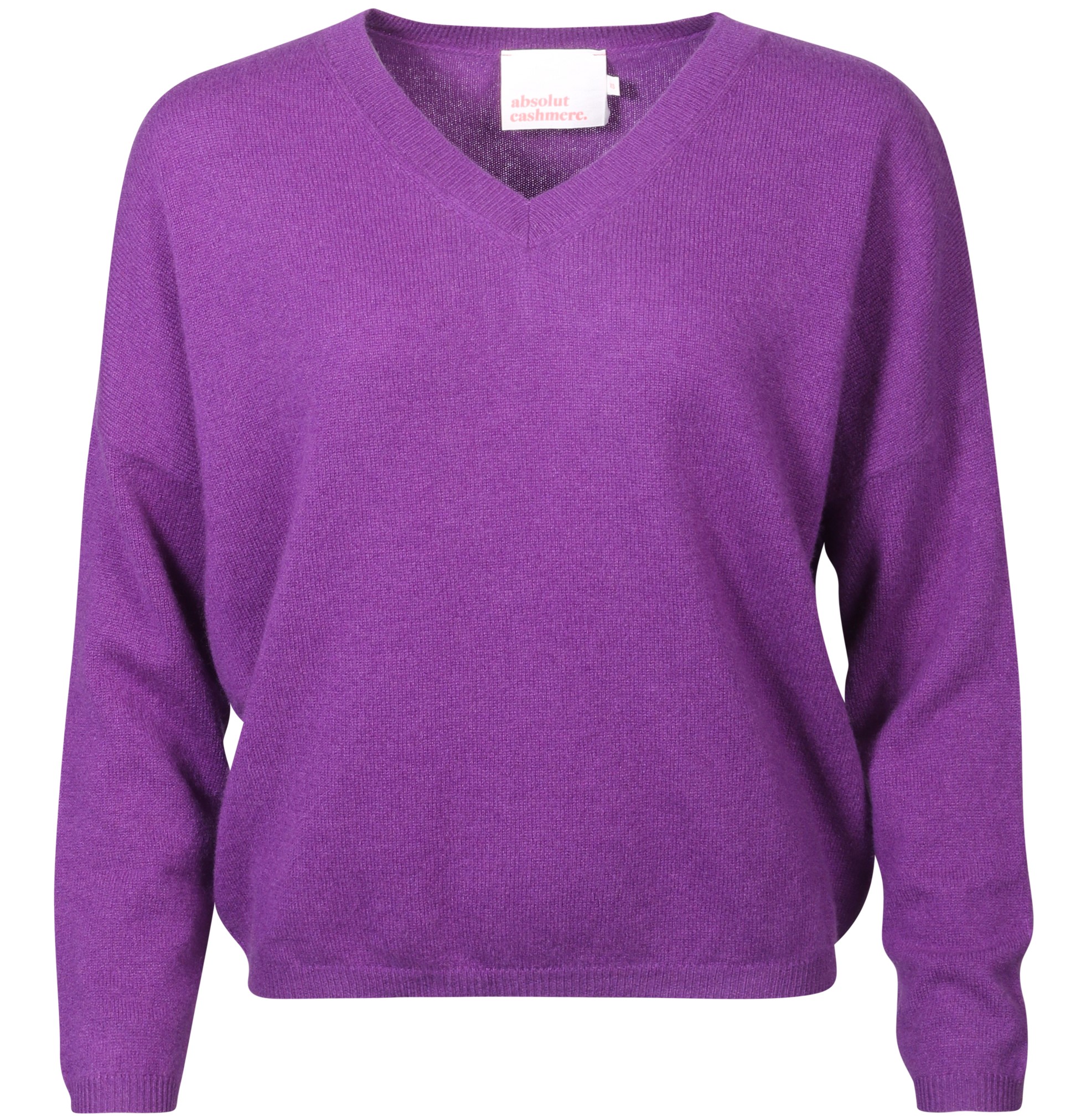 ABSOLUT CASHMERE V-Neck Sweater Alicia in Lilac