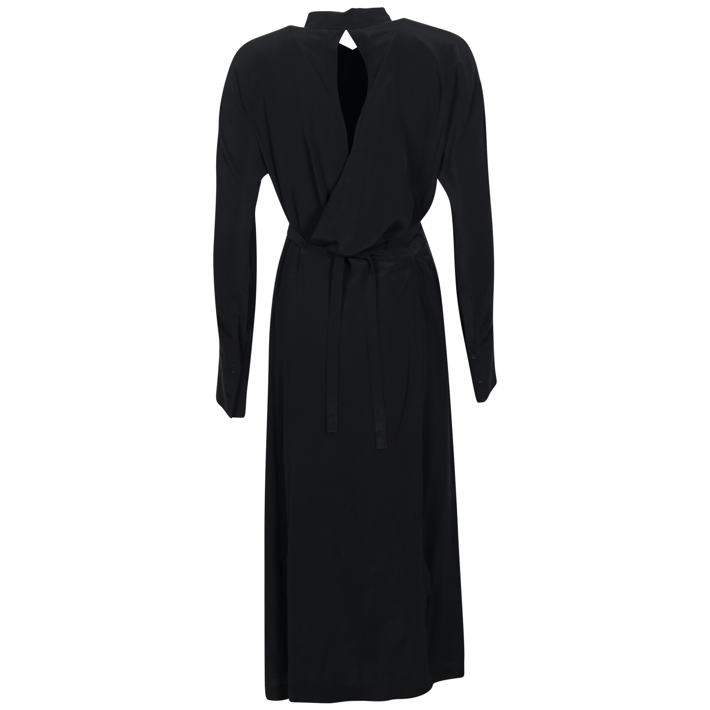Acne Studios Silk Dress in Black