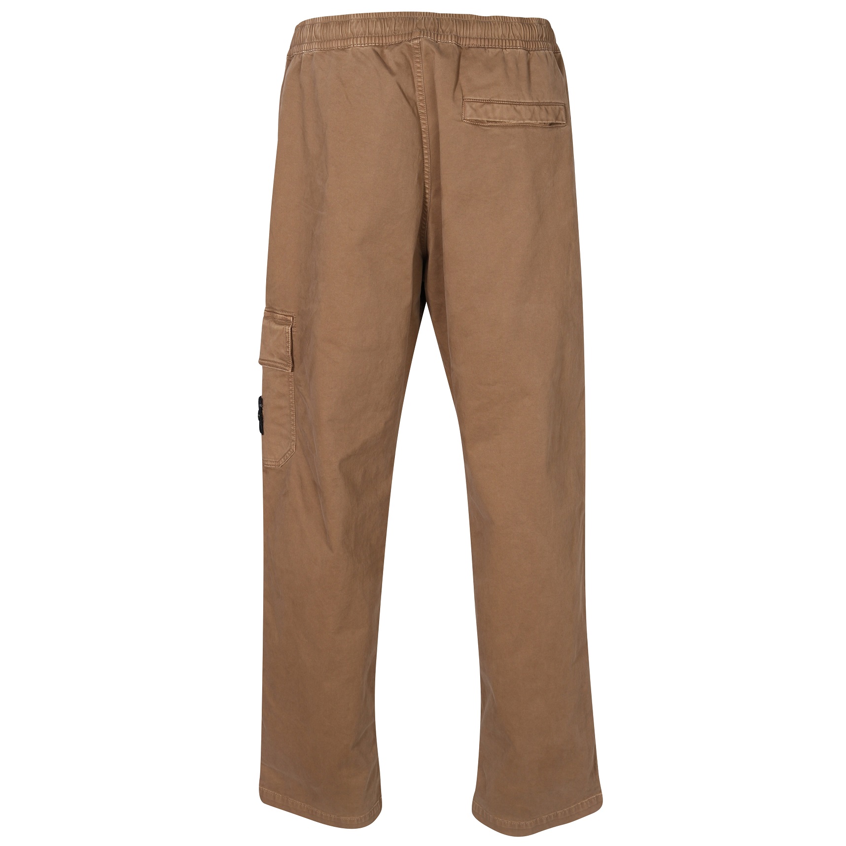 STONE ISLAND Loose Cargo Pant in Washed Dark Beige 34