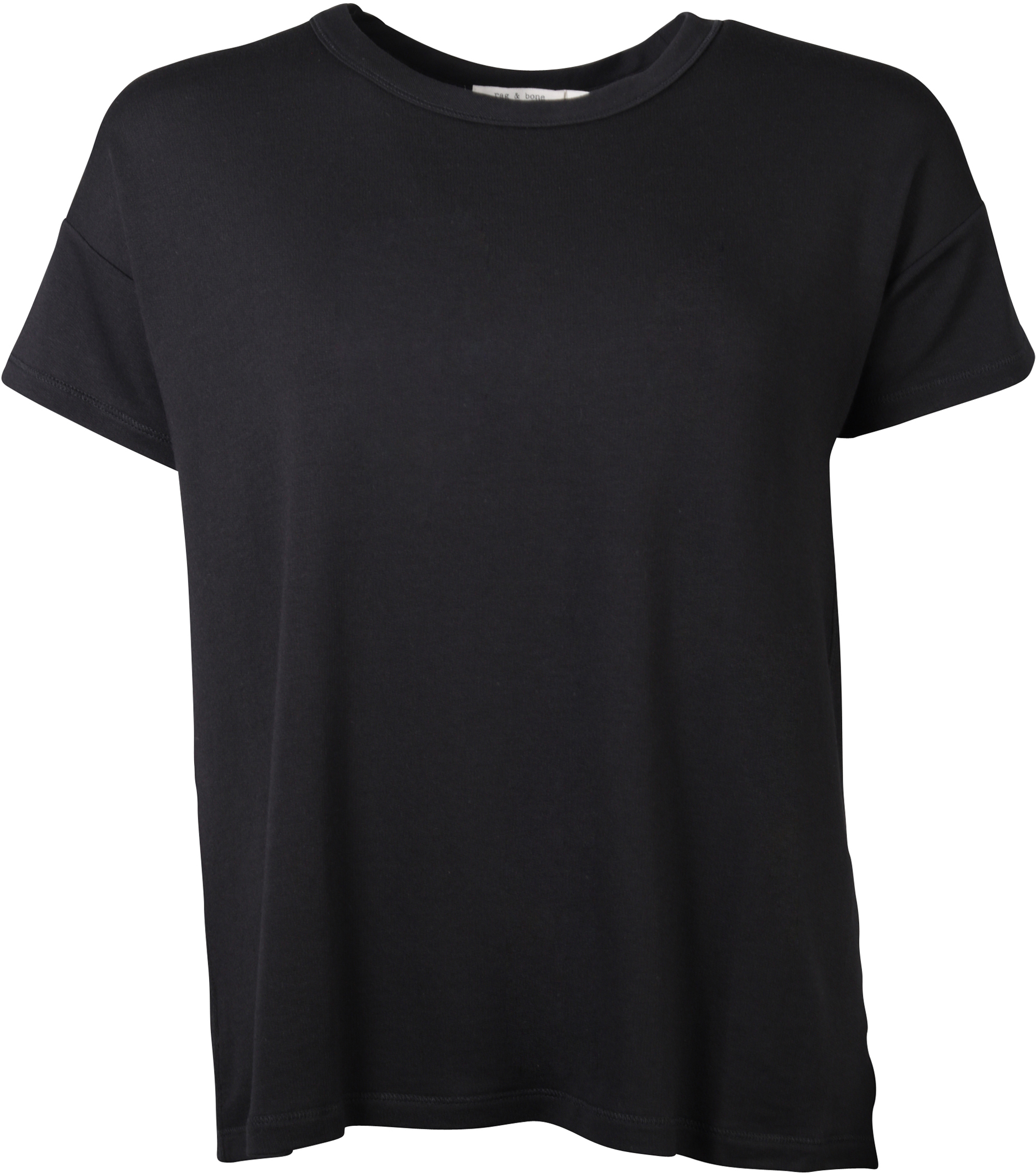 Rag & Bone T-Shirt Split schwarz