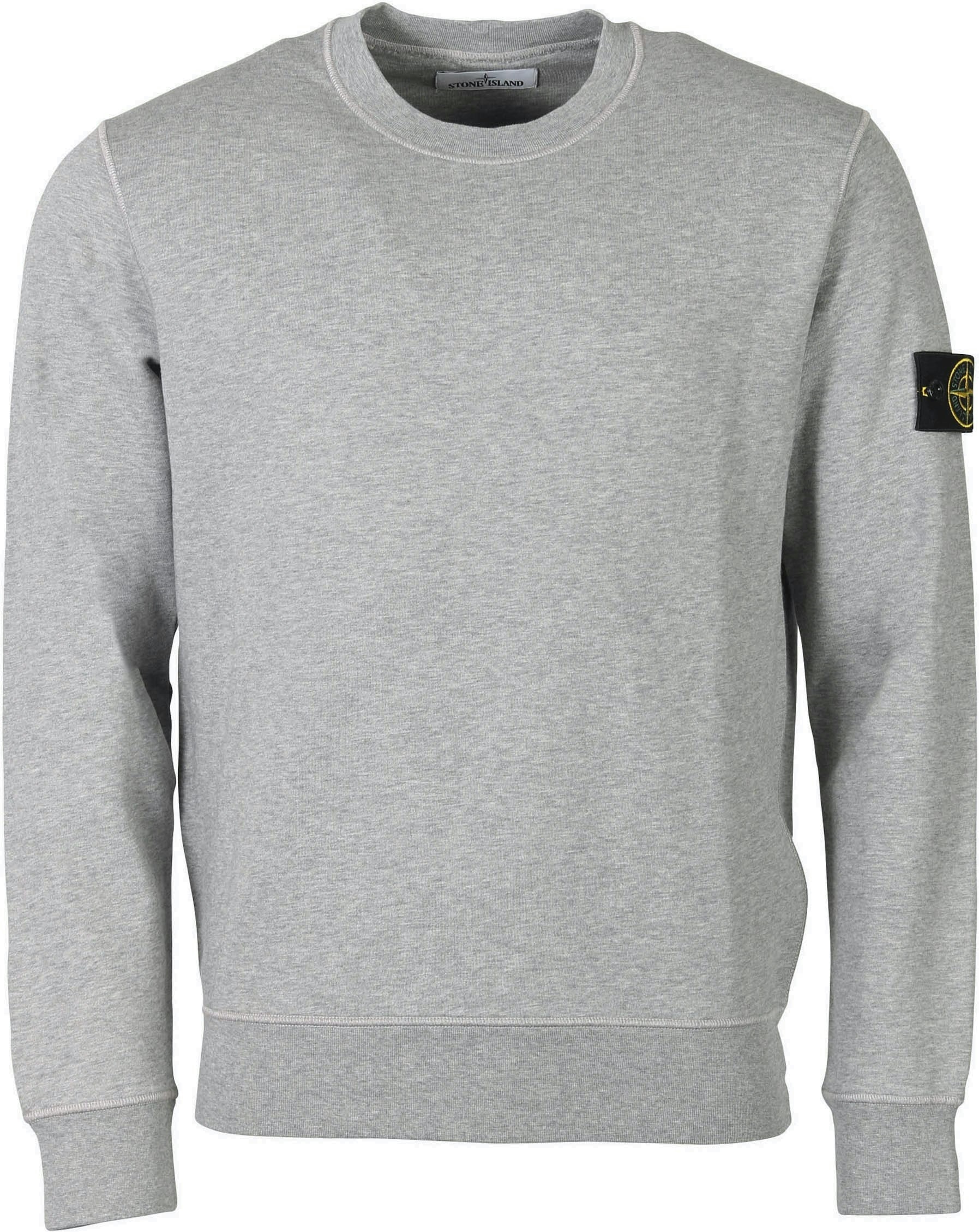 STONE ISLAND Sweatshirt in Melange Grey M