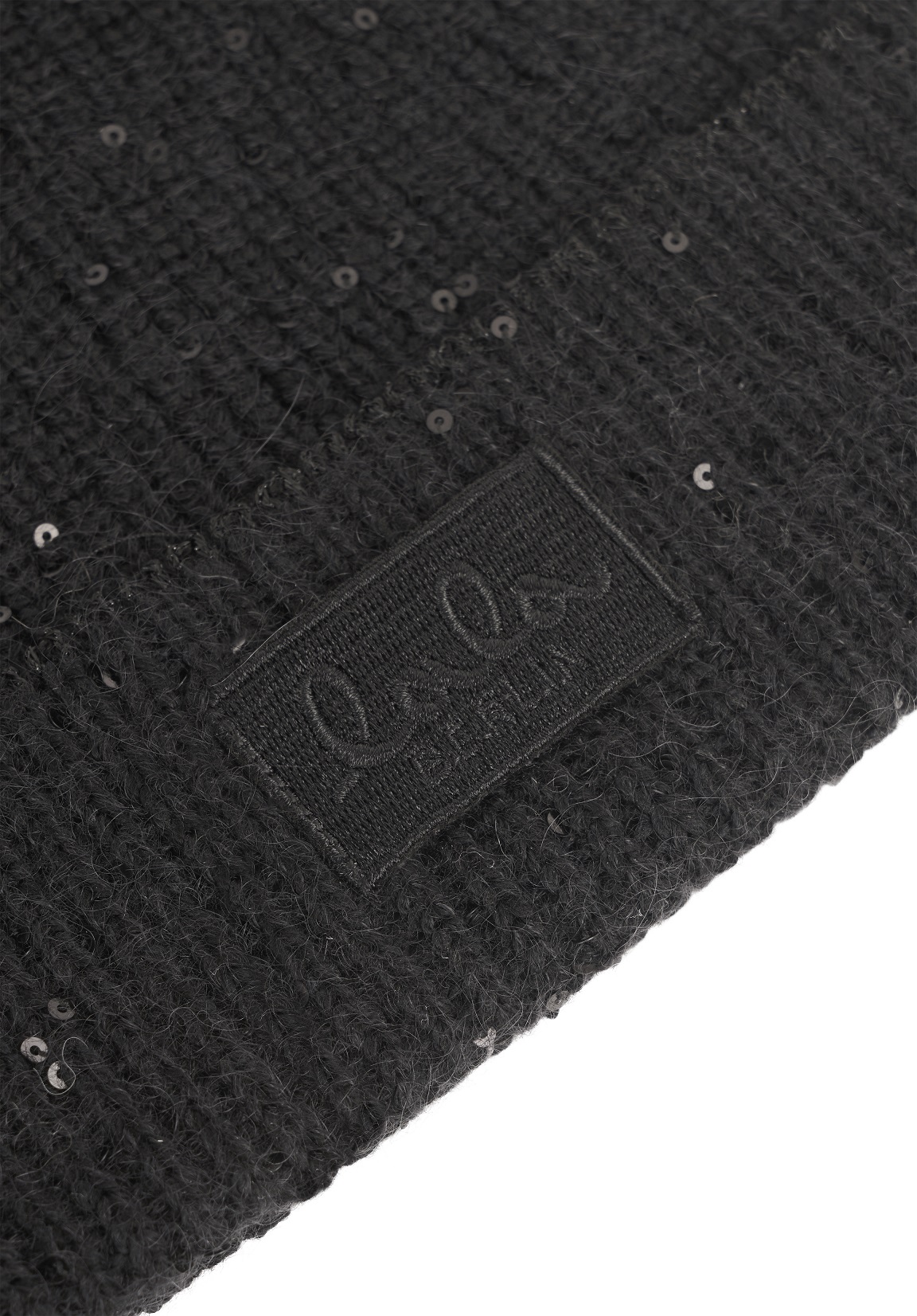 Lala Berlin Beanie Aveline in Black Sequins