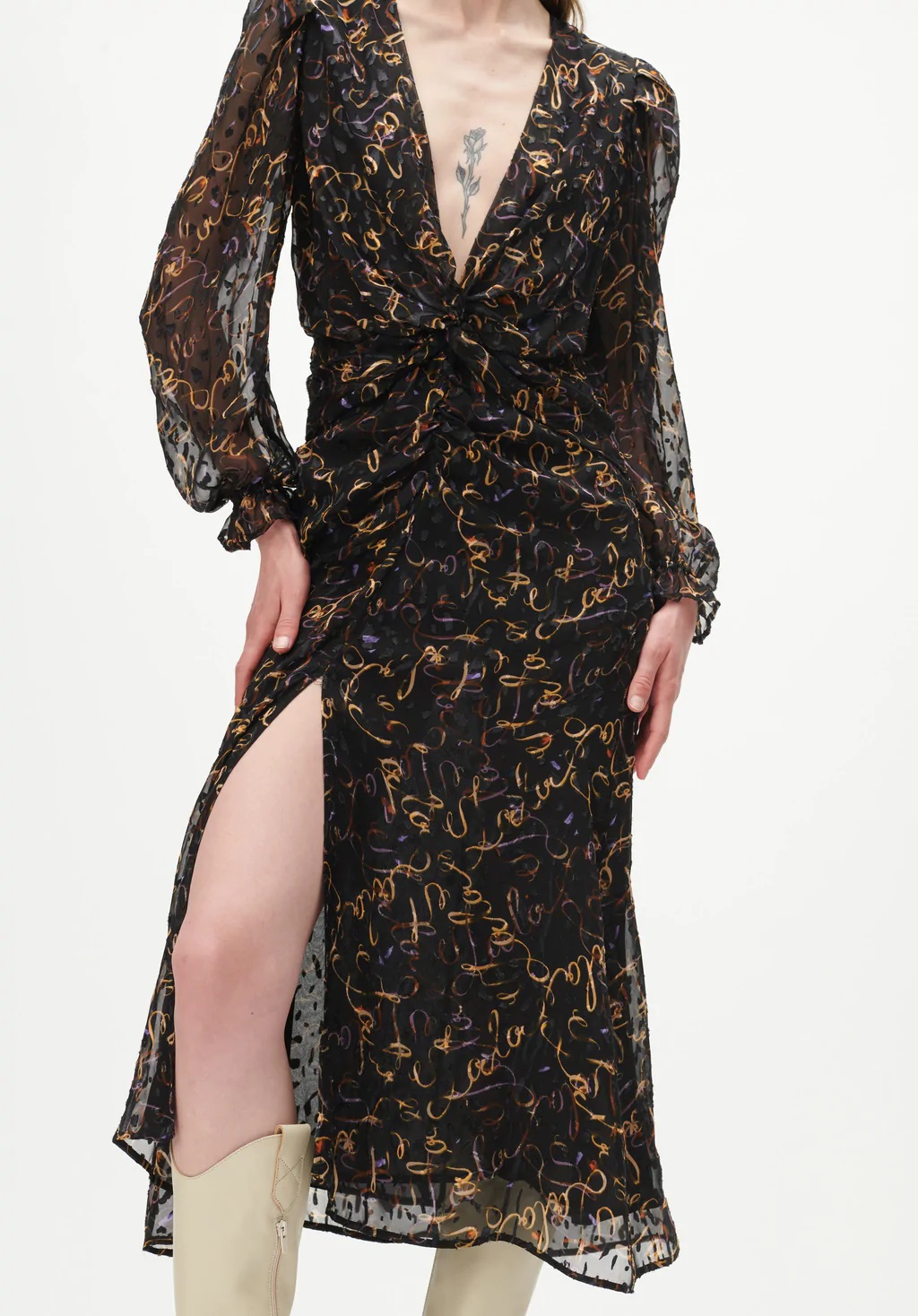 Lala Berlin Dress Lalagram Dark L