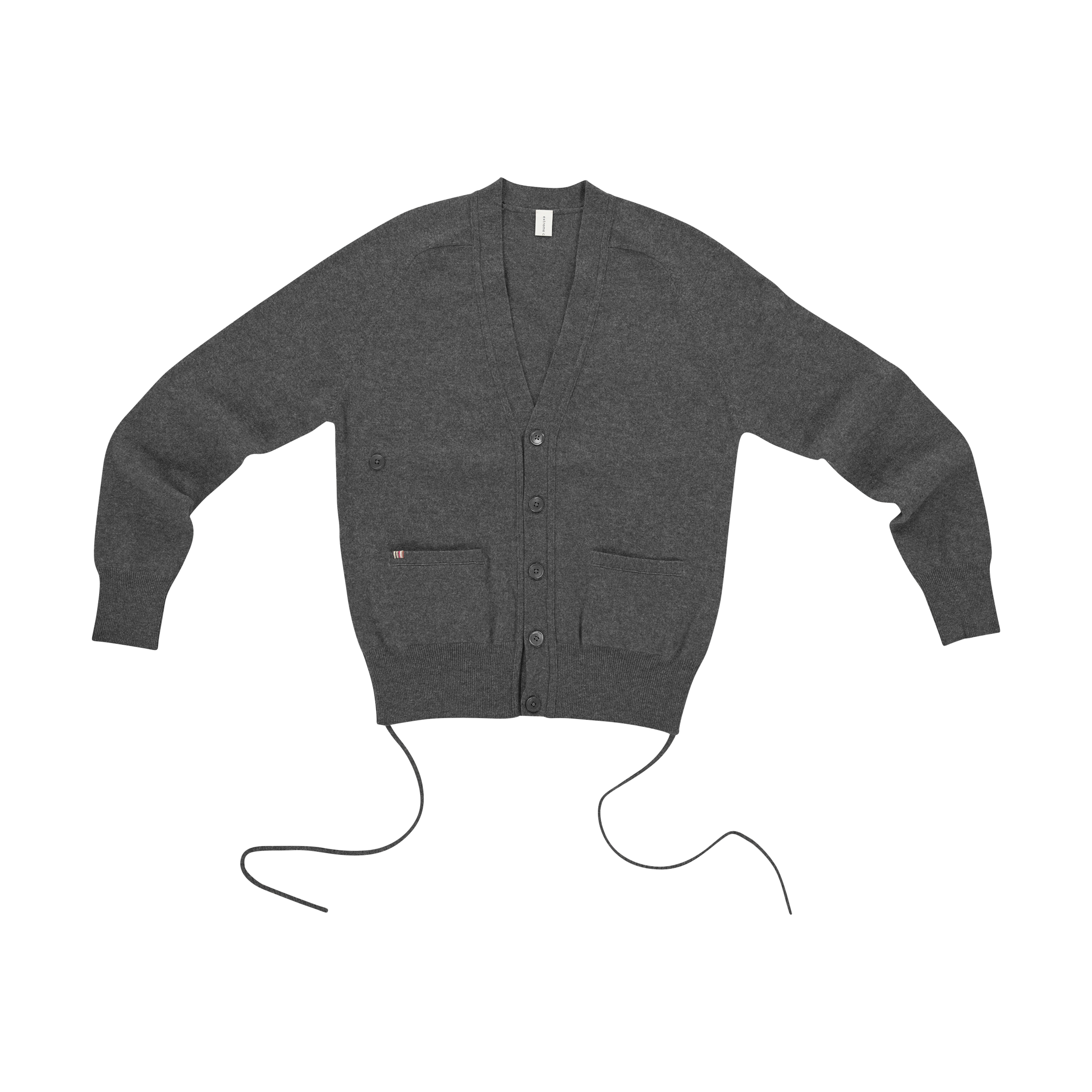Extreme Cashmere Cardigan N°185 Feike in Felt