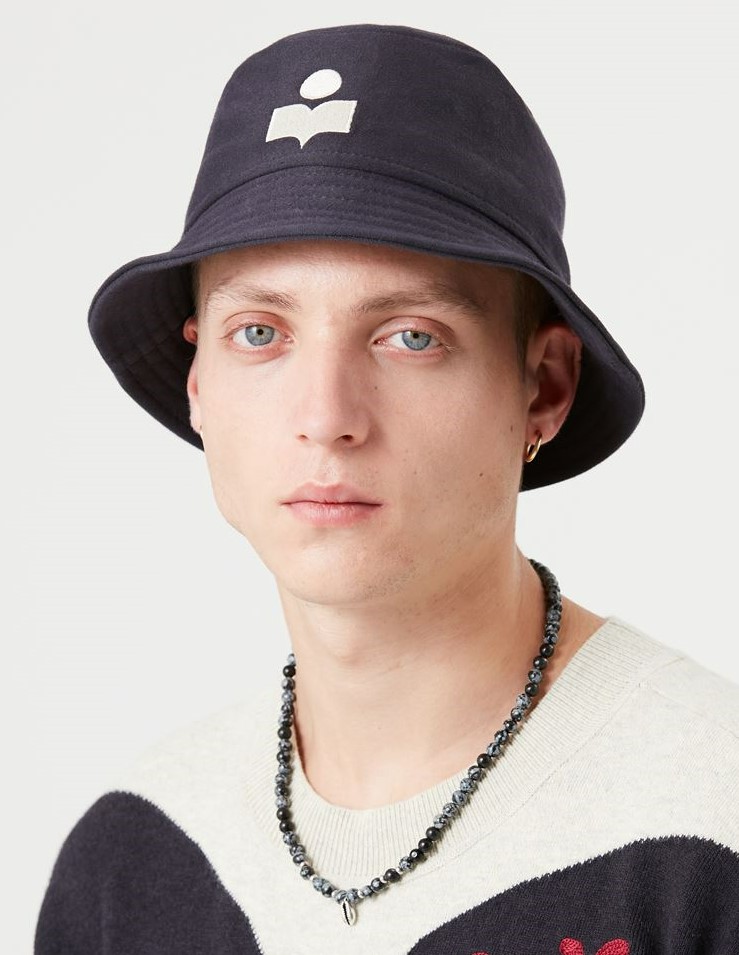 Isabel Marant Haleyh Hat in Faded Night 59