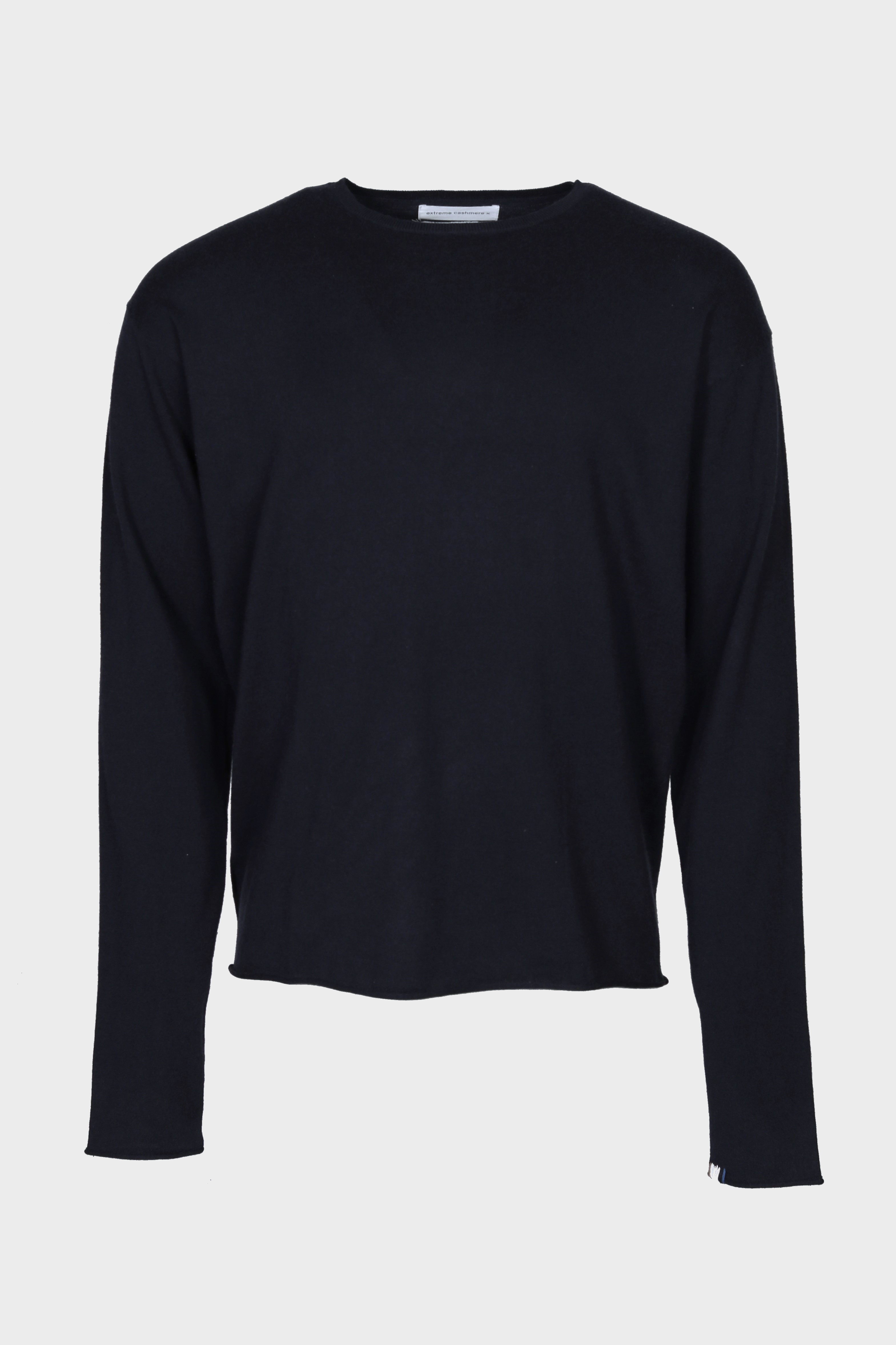 EXTREME CASHMERE Longsleeve N°347 Aries in Navy