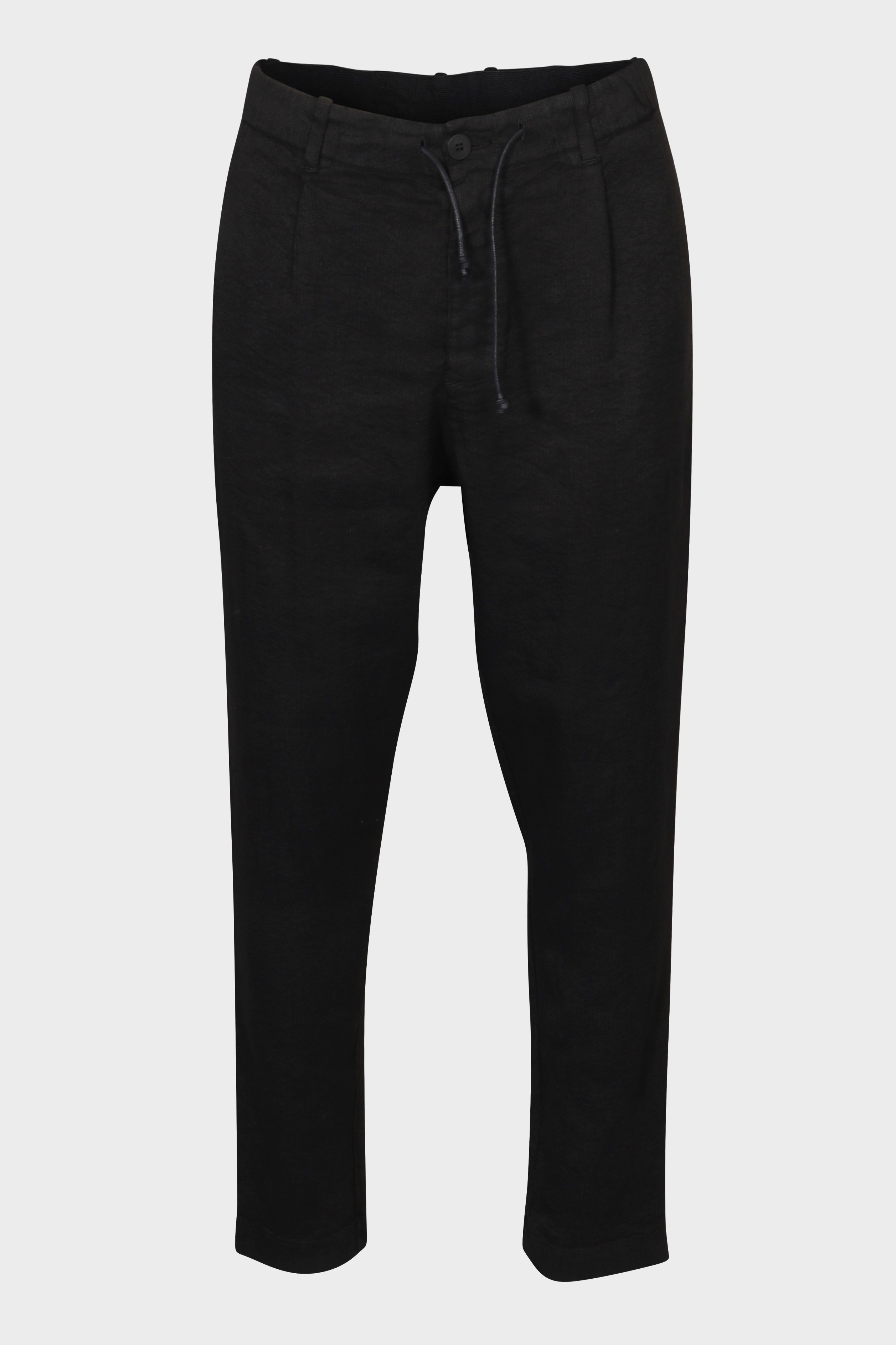 TRANSIT UOMO Structure Stretch Pant in Black
