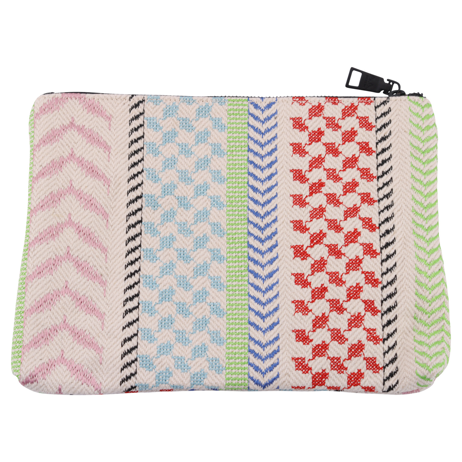 Lala Berlin Pouch Loretta X-Stitch Multicolor