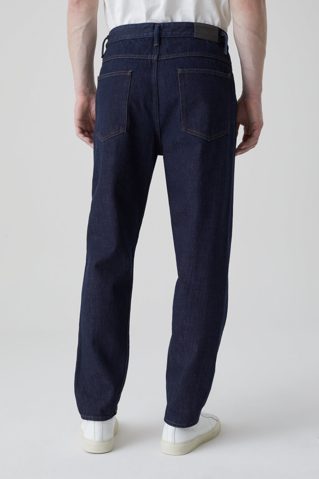 Closed X-Lent Tapered Jeans in Dark Blue